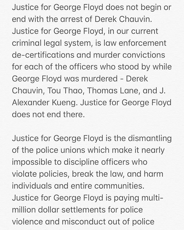 From a friend. When you read it, remember the countless other names of black people who have been murdered by police and not found justice. Justice is not being murdered in the first place. #blacklivesmatter #nojusticenopeace #endpolicebrutality #geo