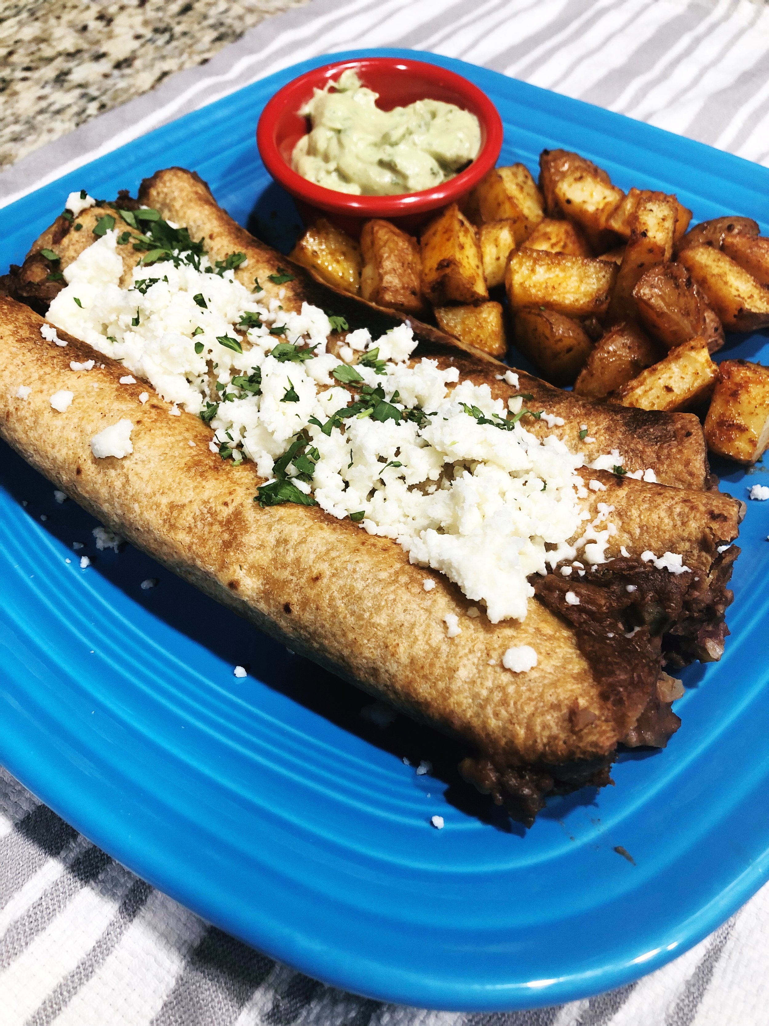 Recipe: Black Bean Taquitos