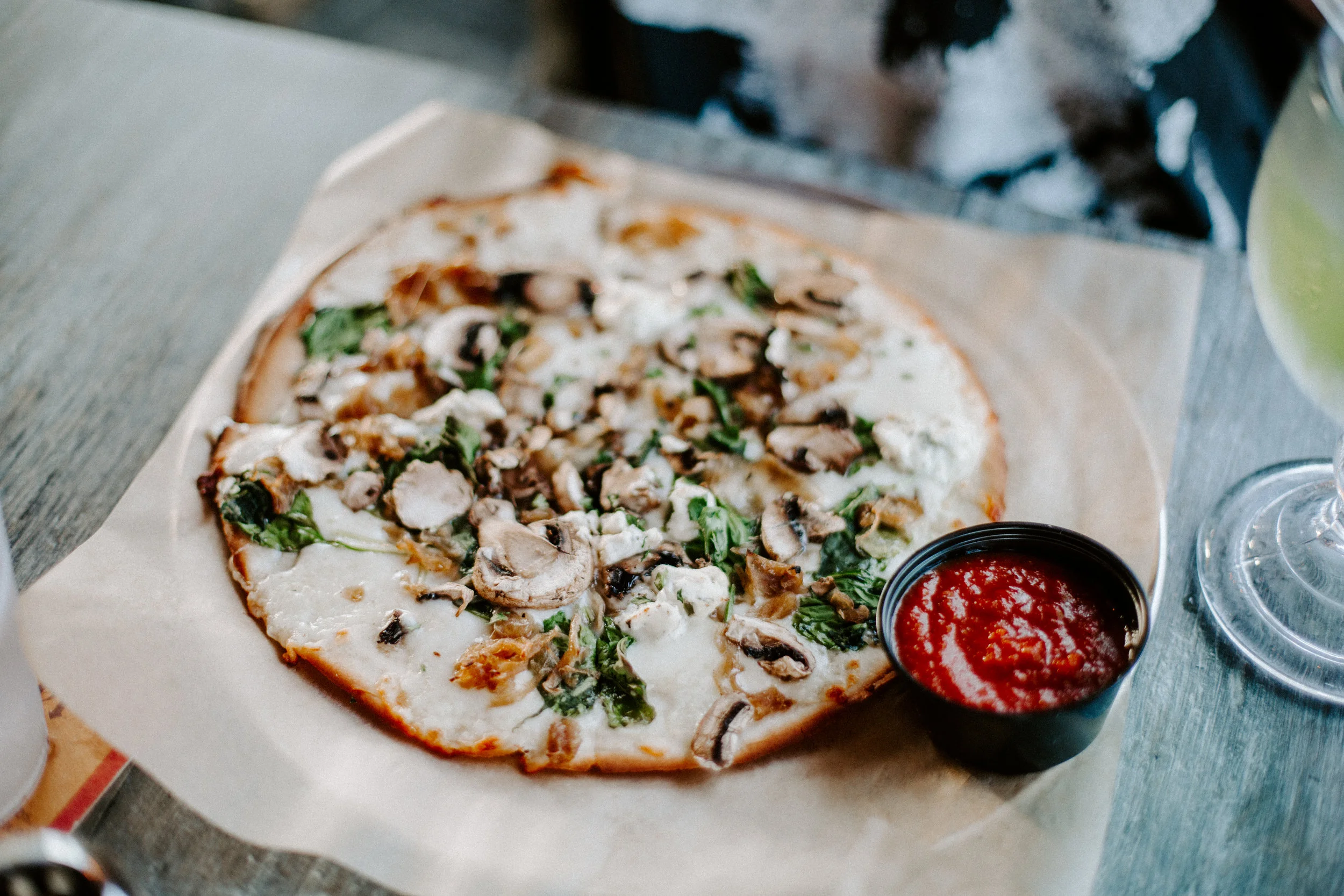 Gluten Free Mushroom Molly Pizza | Photo by Danielle Shearon