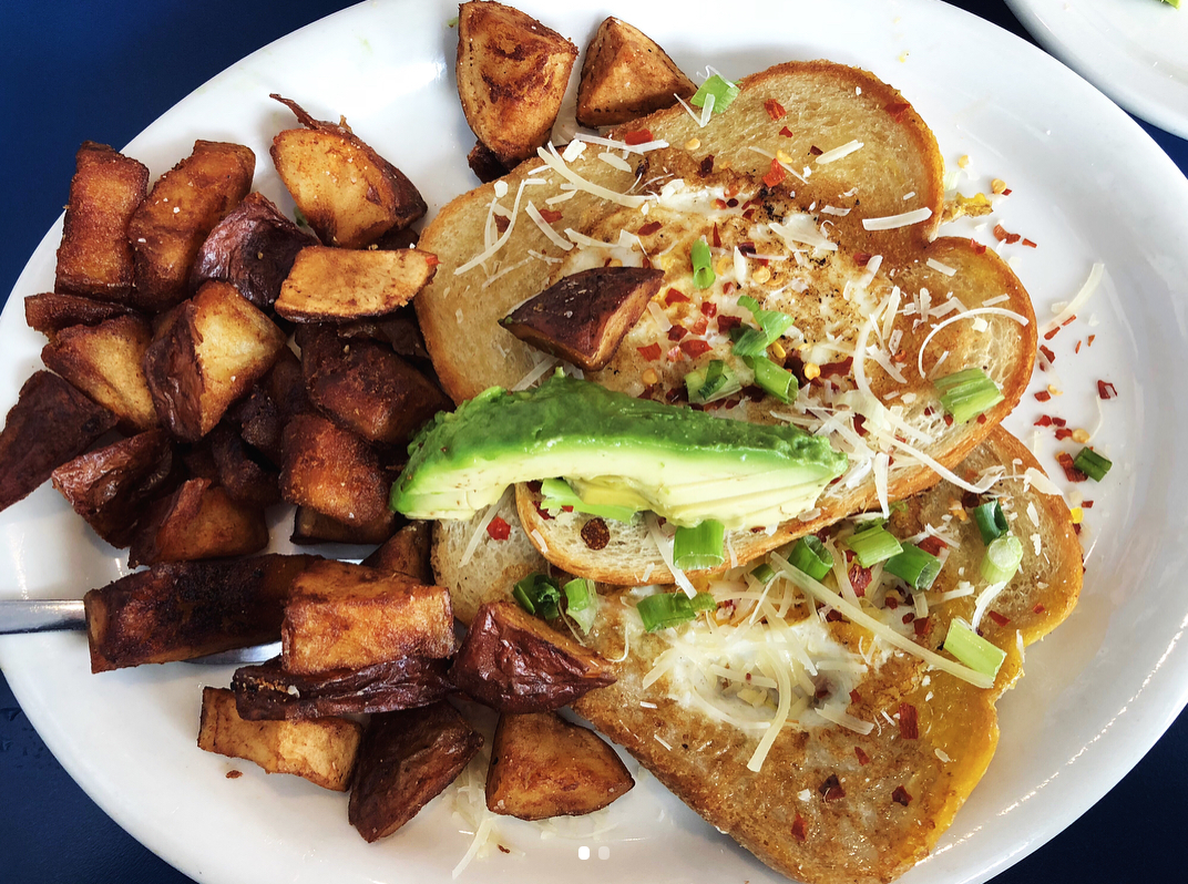Again, modifying my way to avocado toast.