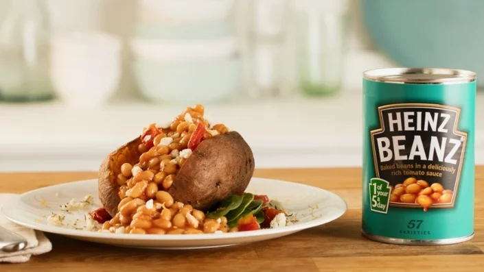 Just another display of the versatility of Heinz beans! Photo via The Food Network UK.