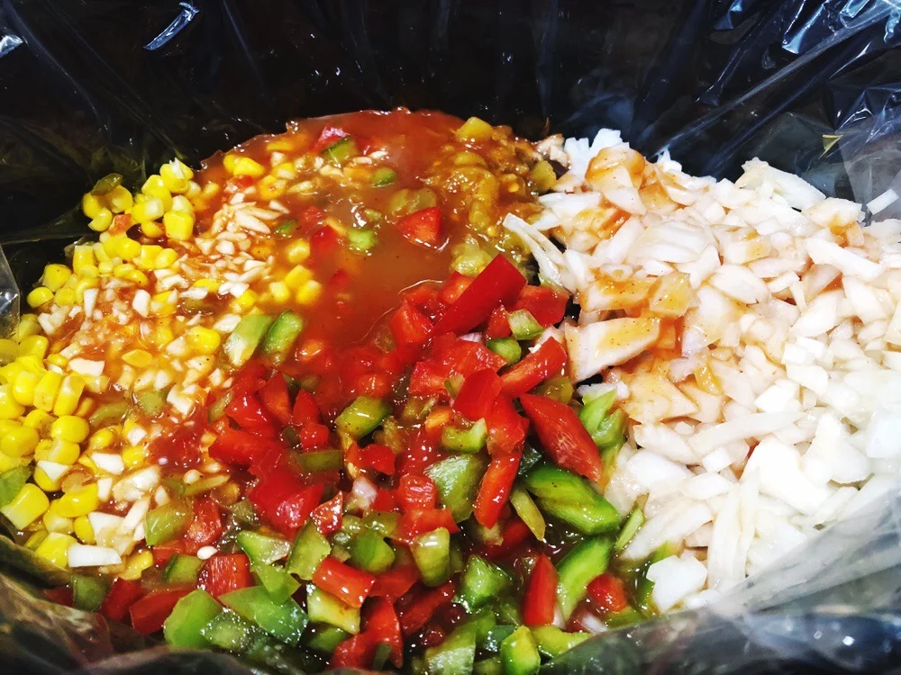 Recipe Crock Pot Enchilada Orzo Okcveggie Vegetarian Recipes