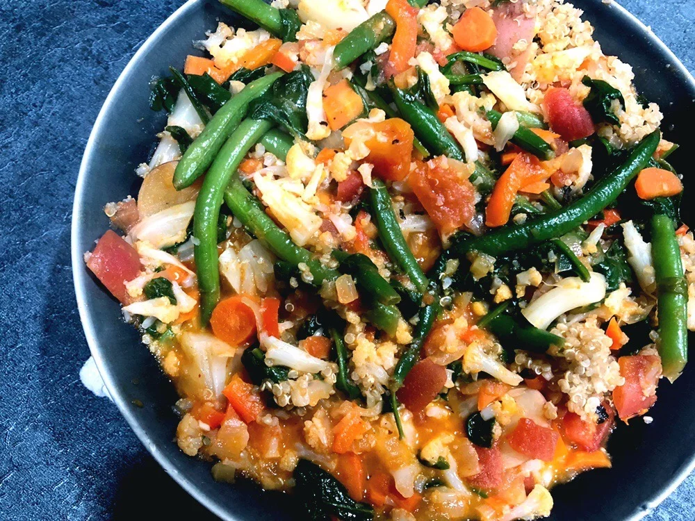 Recipe: Veggie Loaded Thai Red Curry