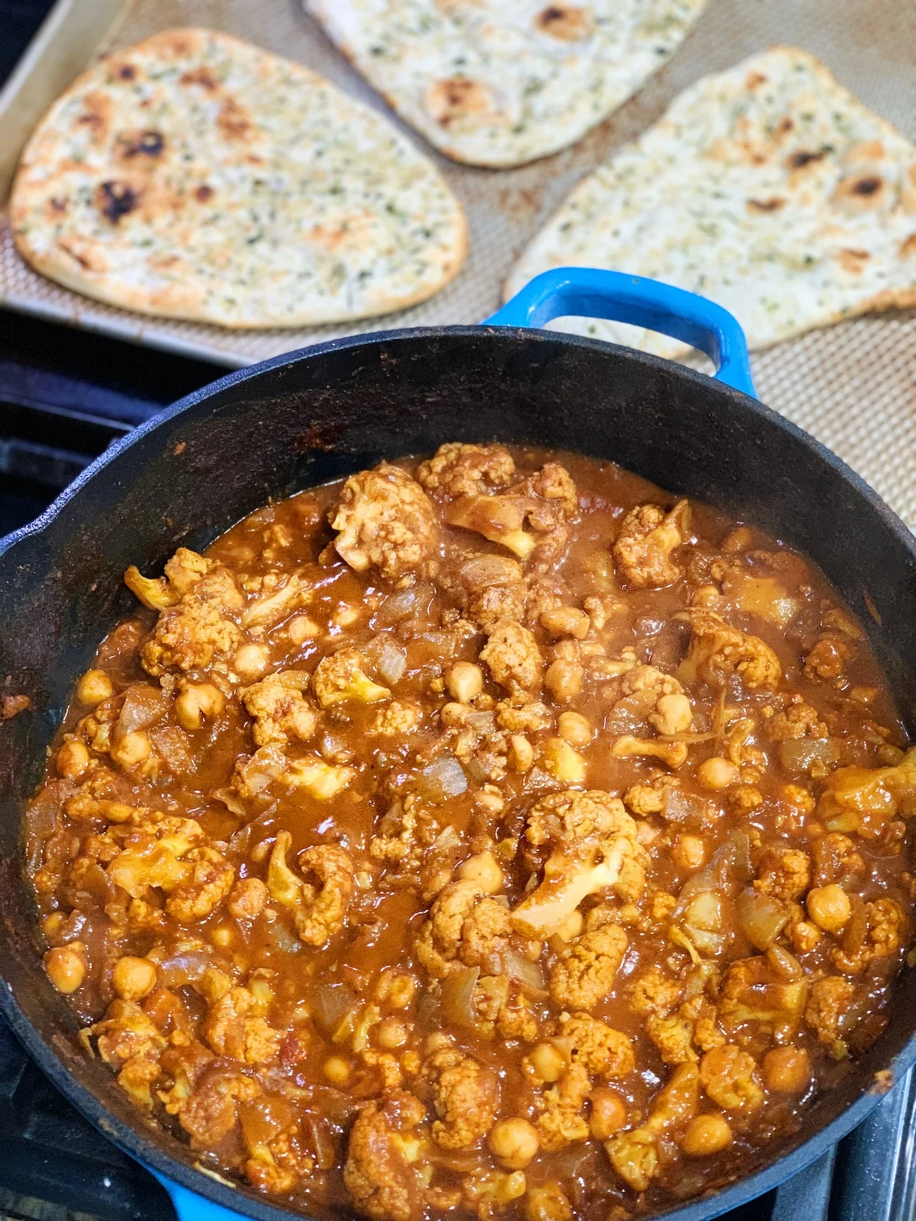 Cauliflower + Chickpea Tikka Masala