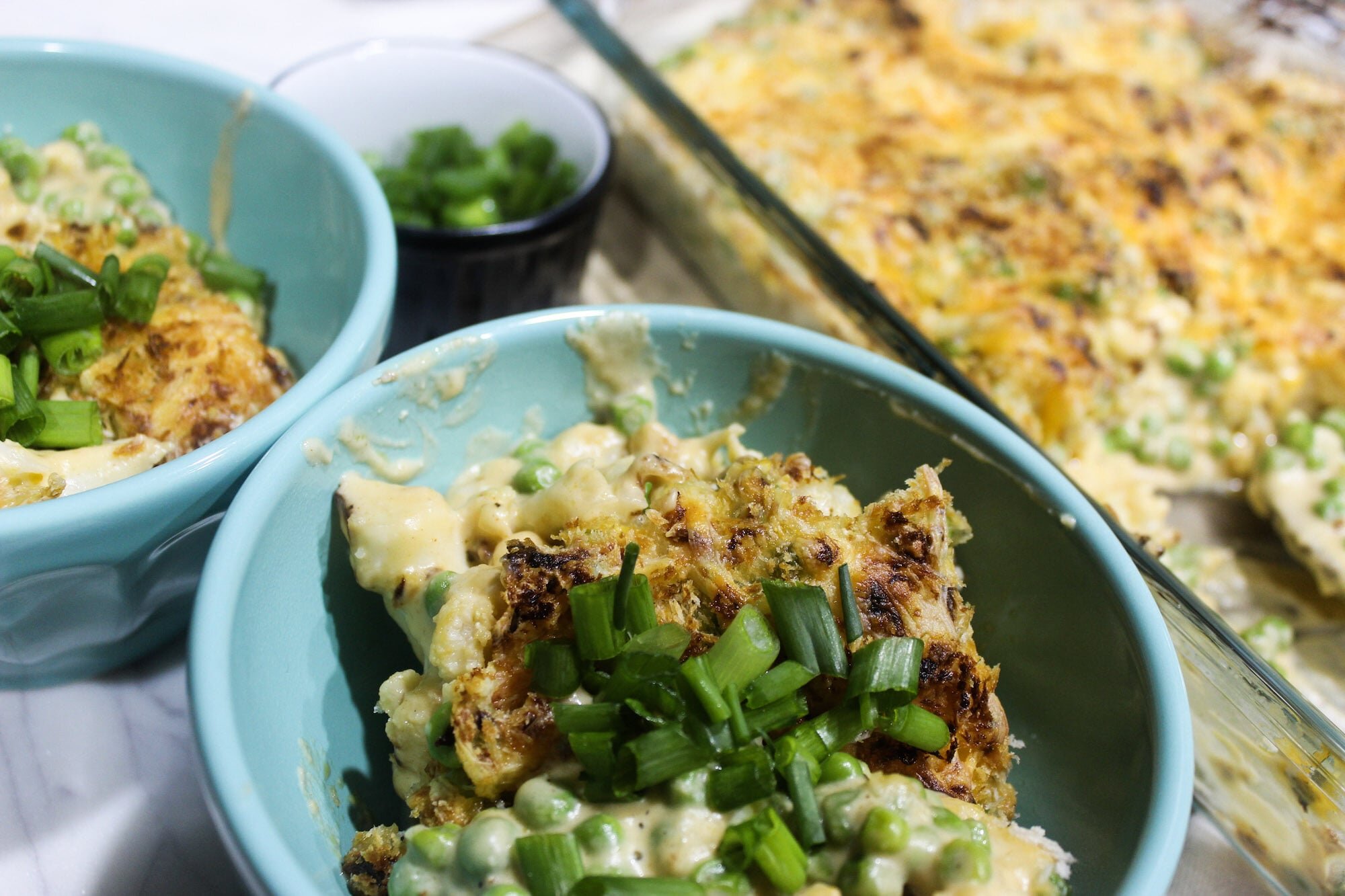 Cauliflower Cheese & Peas — OKCVEGGIE | Vegetarian Recipes