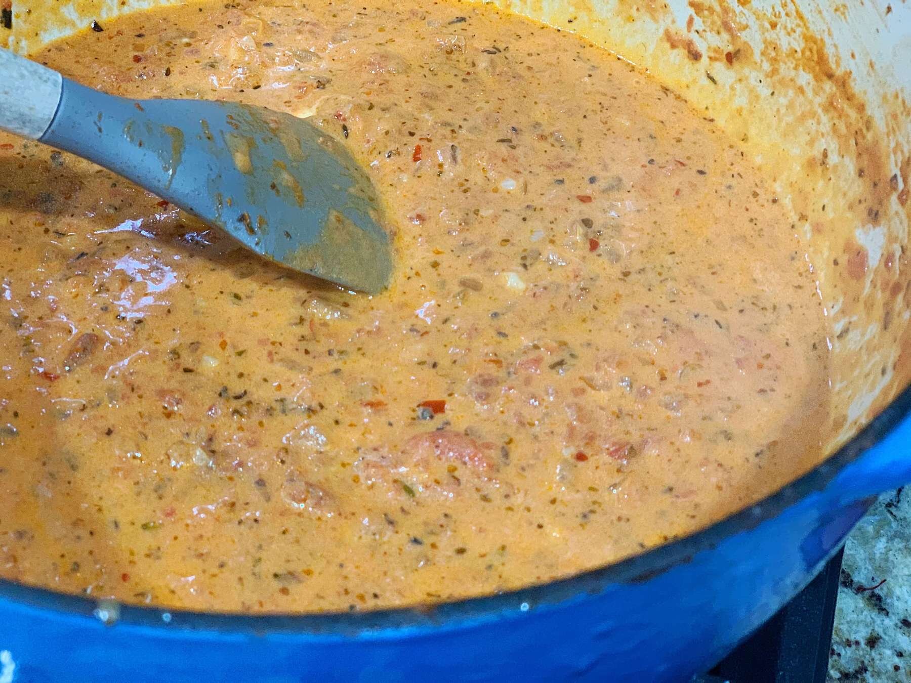 Tomato &amp; Mascarpone Pasta | OKC Veggie