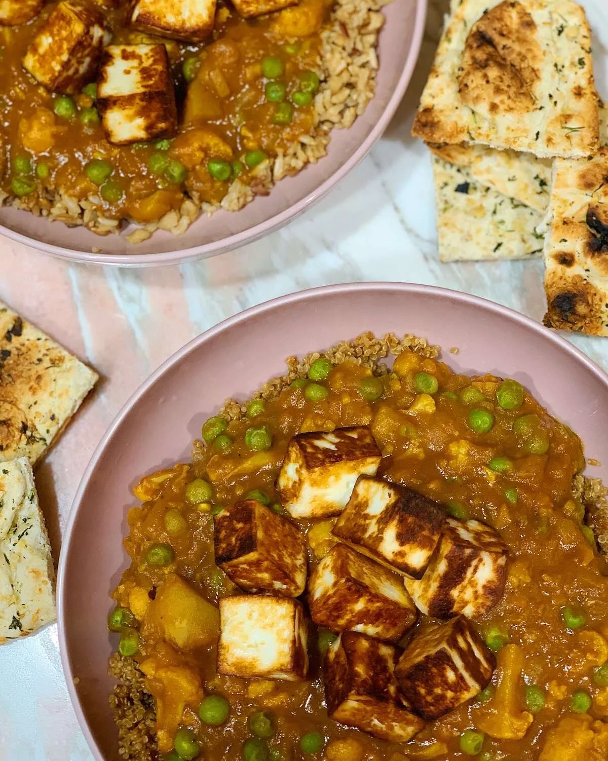 Vegetable Tikka Masala With Pan Fried Paneer Okcveggie Vegetarian Recipes Aloo tikka masala is my take on paneer tikka masala using aloo/potato instead of paneer (indian cottage cheese). vegetable tikka masala with pan fried