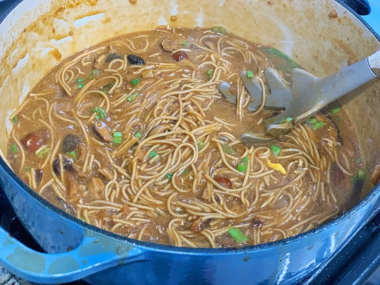Hot & Sour Soba Noodles — OKCVEGGIE | Vegetarian Recipes