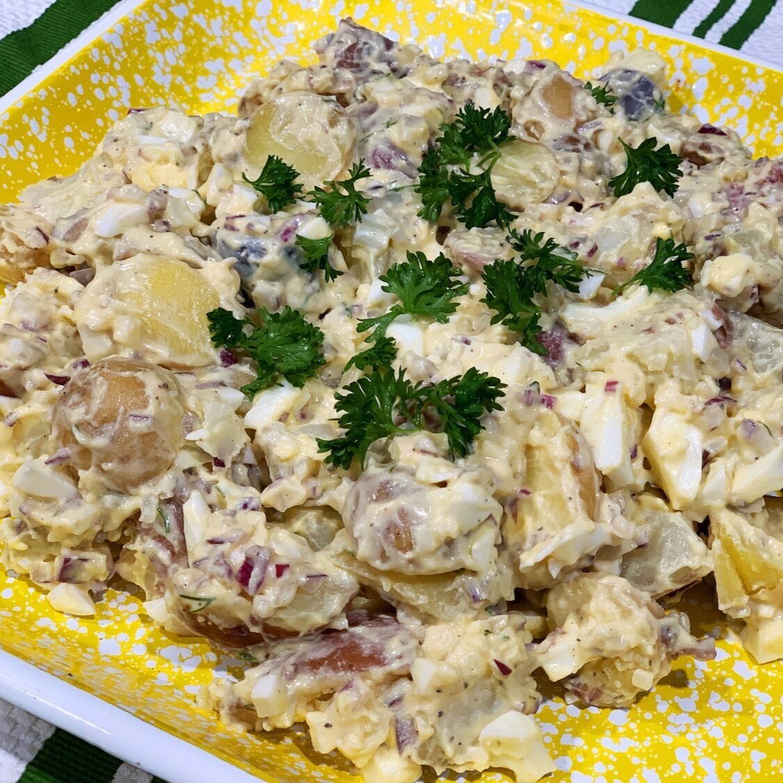 Deviled Egg Potato Salad | OKC Veggie