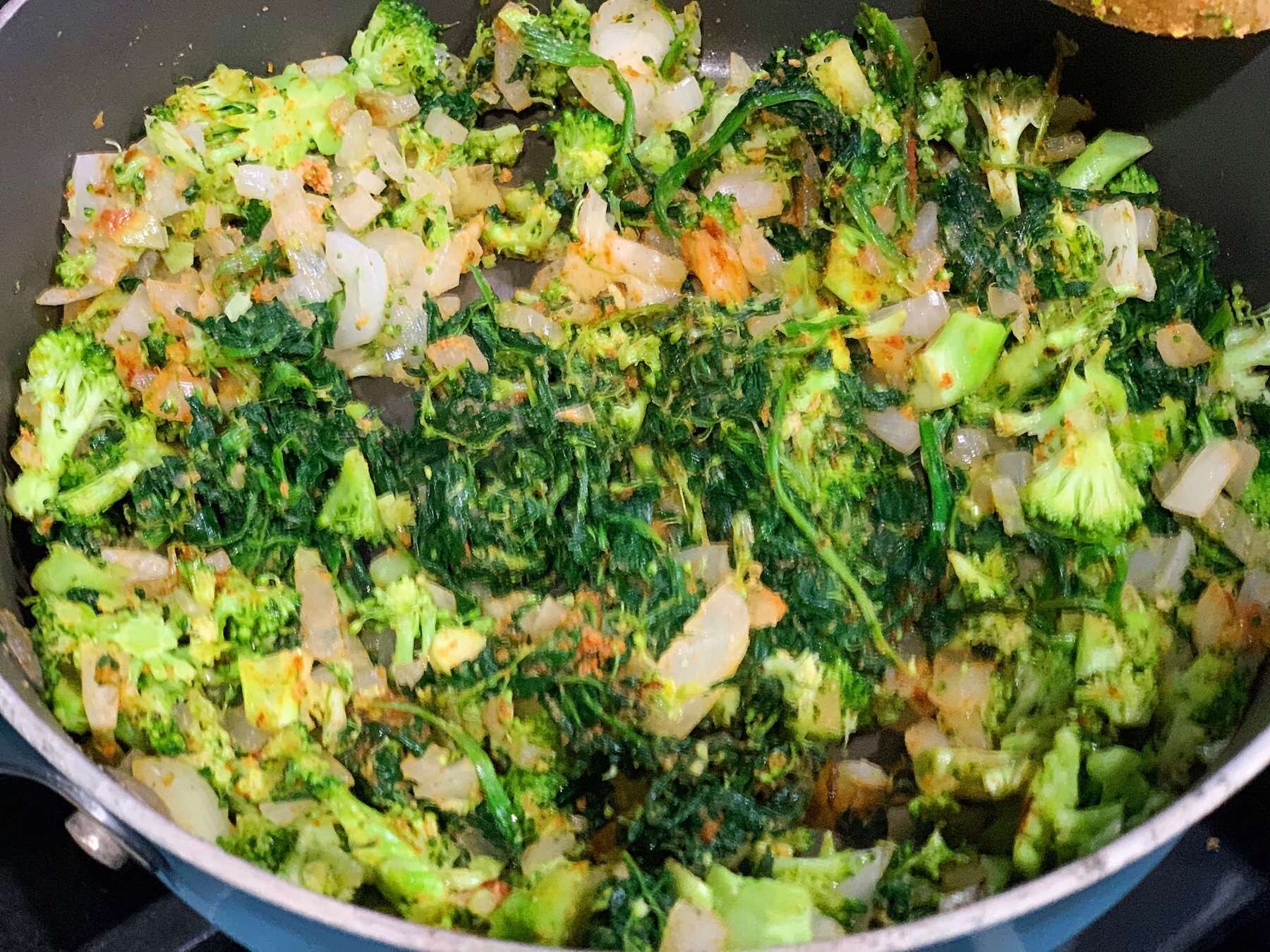 Broccoli, Spinach &amp; Cheddar Rice Pie | OKC Veggie