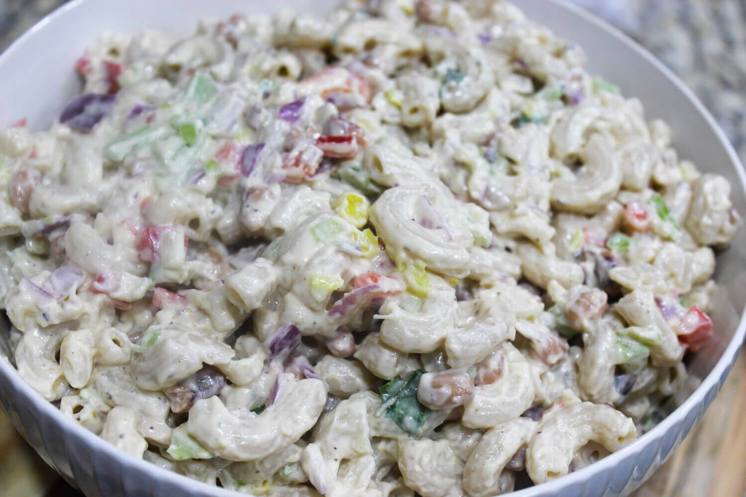 Gluten Free Macaroni Salad | OKC Veggie