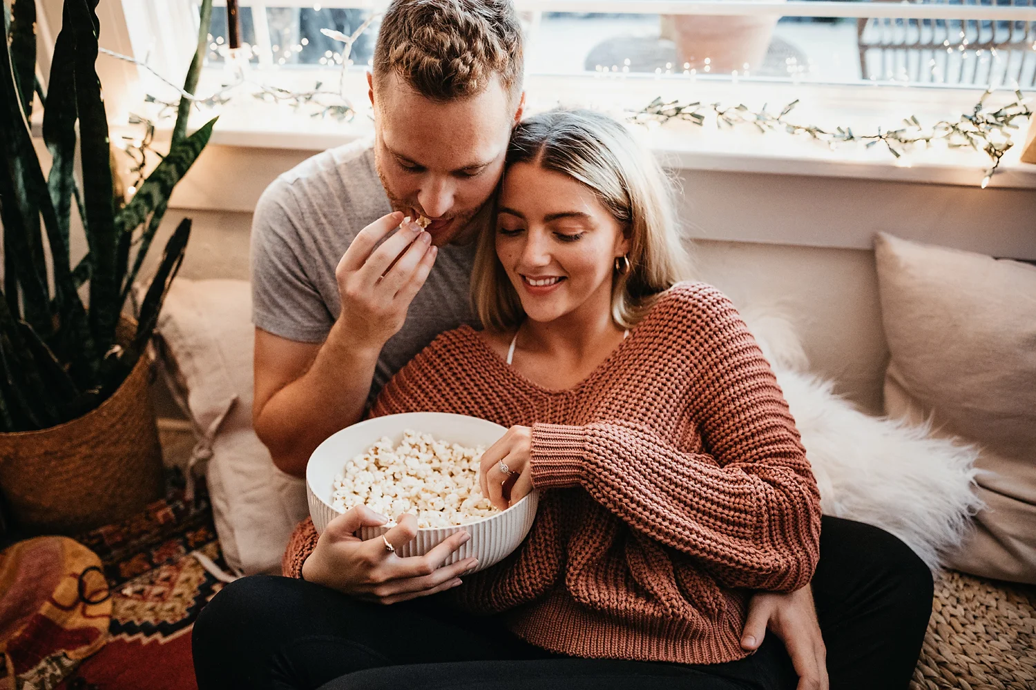 Popcorn + Cuddles | karacheekphotography.com