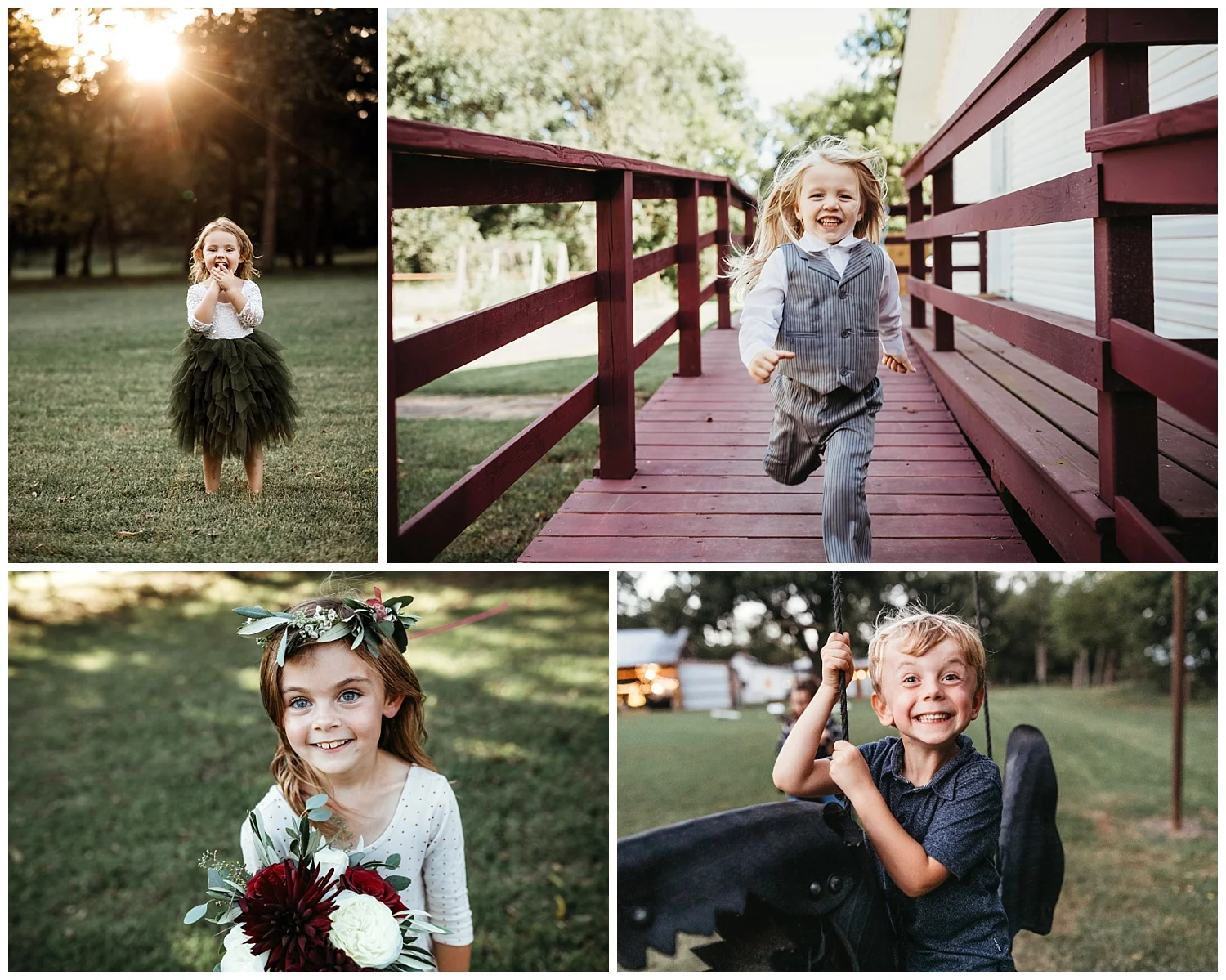Kids playing at the Ranch of the Saints in Jones, Oklahoma.