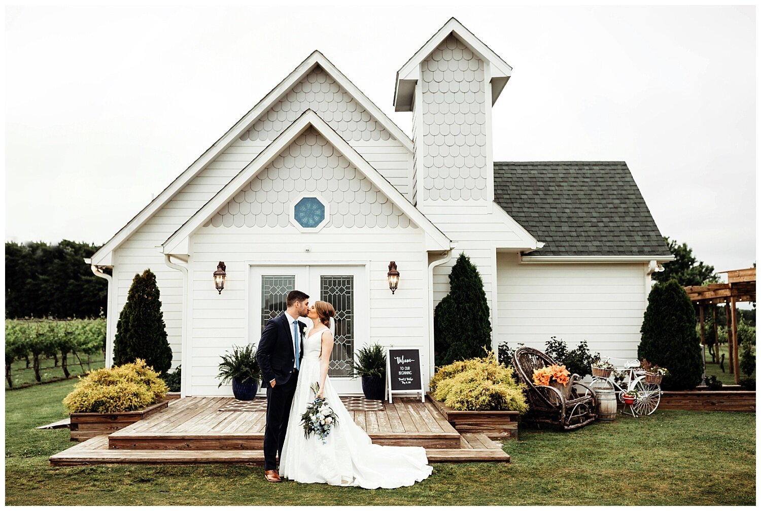 Wedding at Waddell Vineyards in Ada, Oklahoma