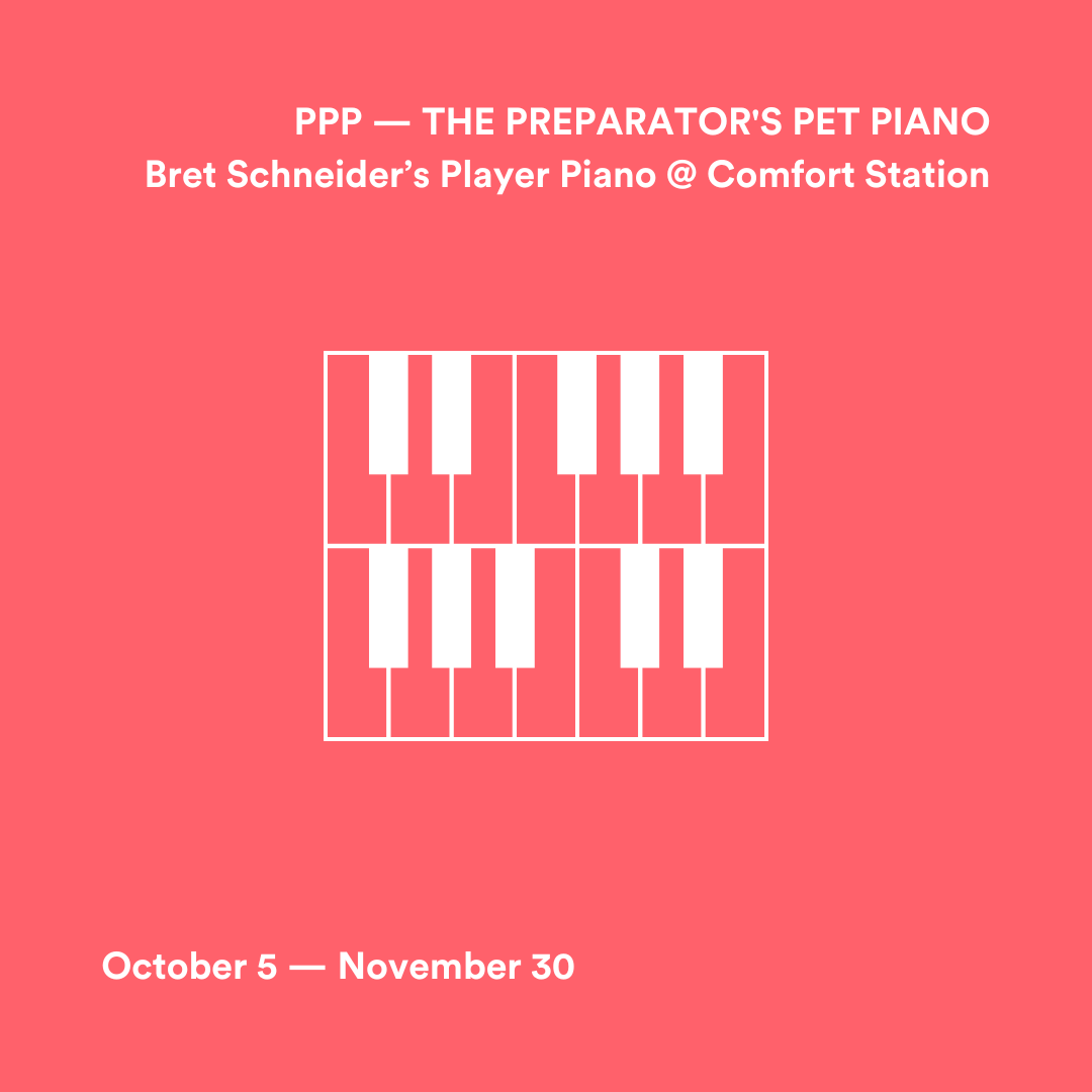PPP — THE PREPARATOR'S PET PIANO Artist Talk &amp; Class: Writing  Music in Just Intonation &amp; Algorithmic Composition