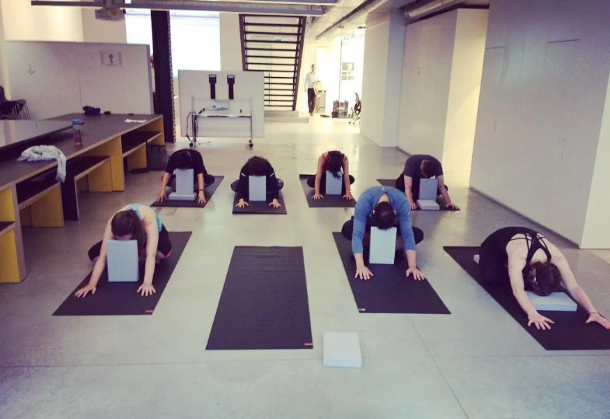 Corporate yoga classes