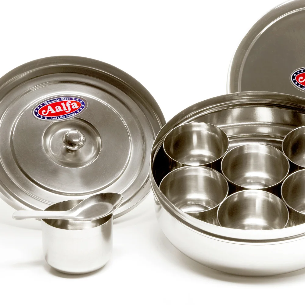 Stainless Steel Masala Container Detail