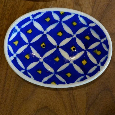 Small Oval Soap Dish Tile