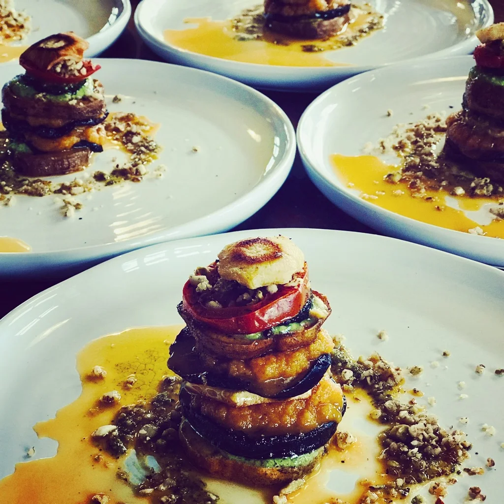 Tasty Aubergine Stack