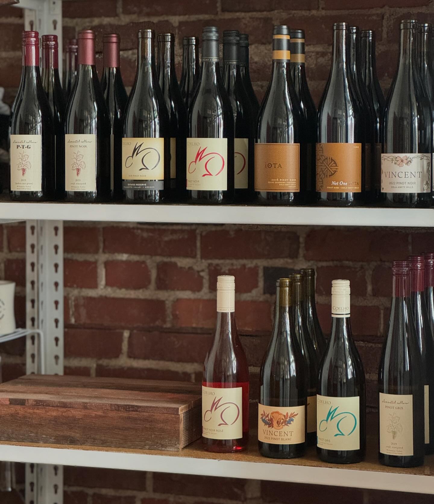 We&rsquo;ve been stocking our shelves with amazing local wines and now have them available for purchase in our Marketplace! We have a great selection of Pinot noir, Pinot Gris, Pinot Blanc, Sparkling and more to come! Perfect stop to pick up before y