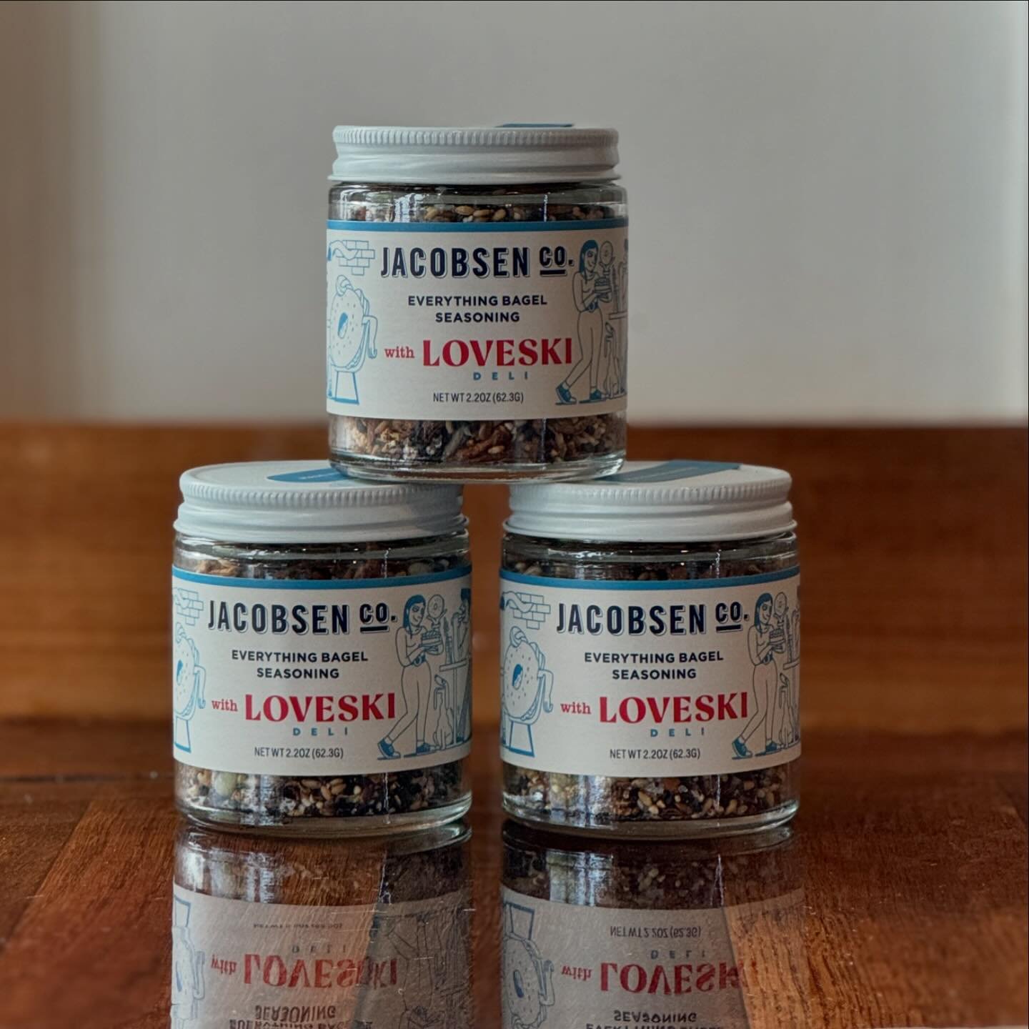 New product! Now carrying @jacobsensaltco @loveski.deli Everything Bagel seasoning! Perfect to sprinkle on morning toast or enjoy it in our new seasonal waffle @thecommoncupamity