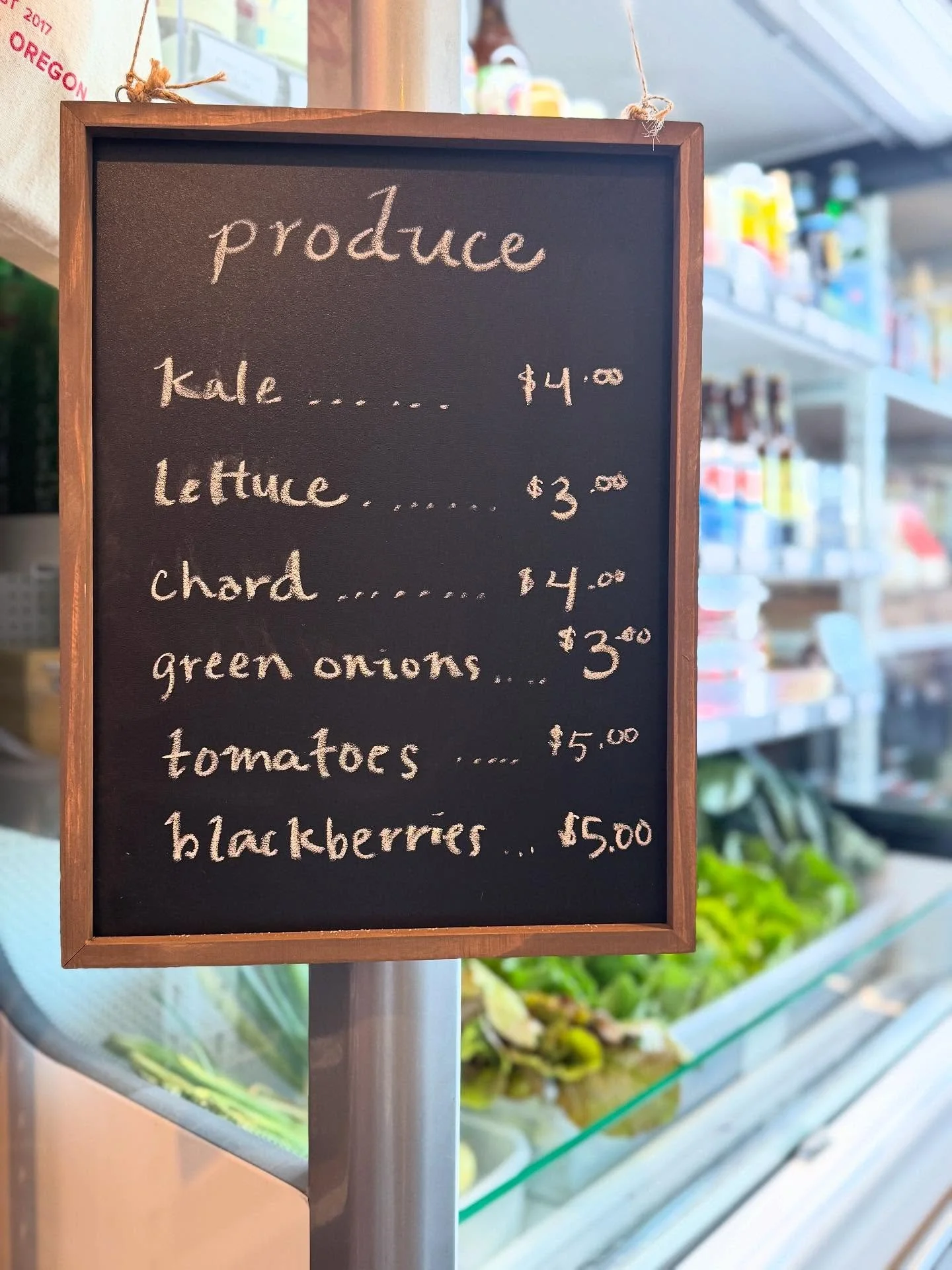We have lots of yummy tomatoes in the shop now! Along with more fresh lettuce, kale and chard.