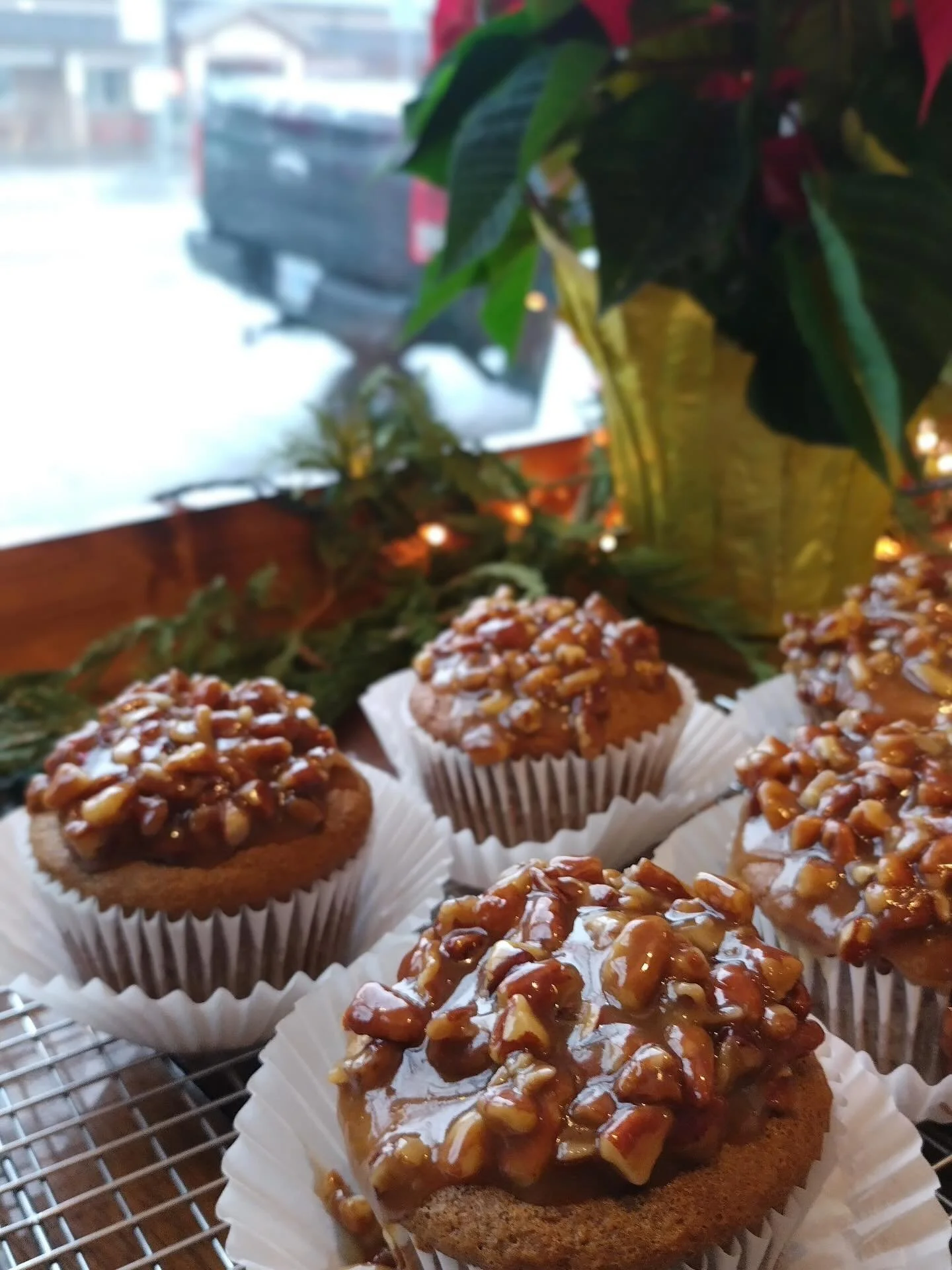 We love the holiday season for all the great baked goods! Come grab some tasty muffins at The Common Cup!