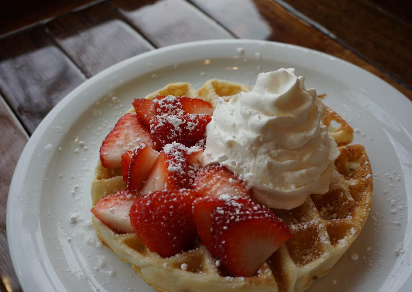 Strawberries &amp; Cream 🍓 A house favorite!