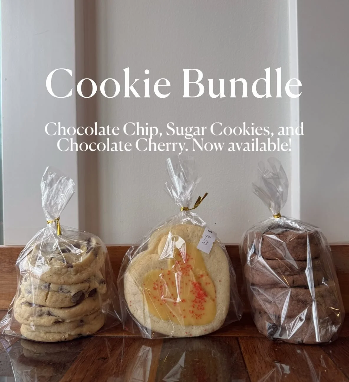Looking for homemade sweet treats? You can grab a cookie bundle at The Common Cup!
