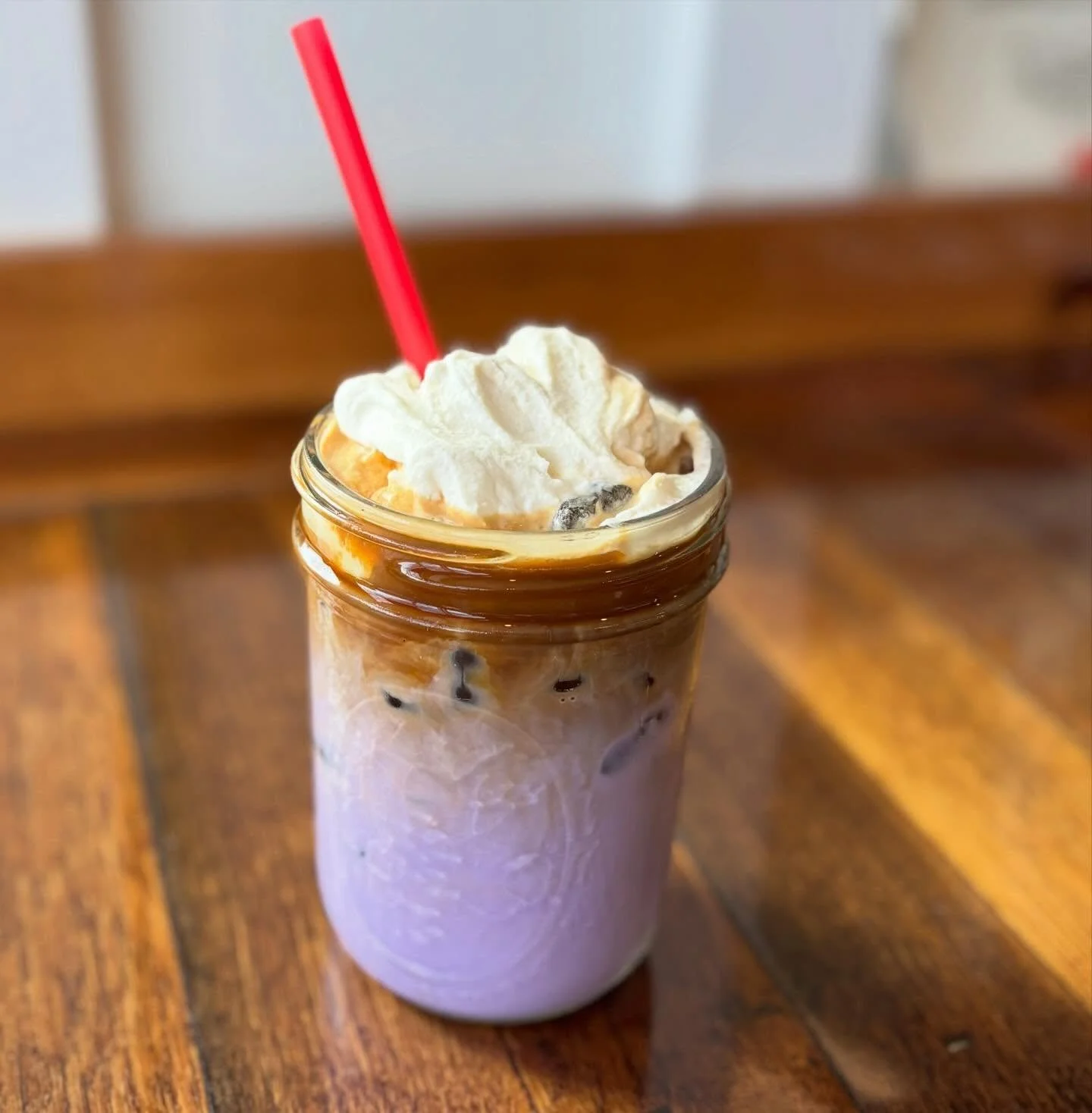 We&rsquo;re making colorful drinks this spring! Come try our Ube latte or Raspberry Hibiscus Lemonade 🍋 Also serving a Coconut Cream Cold Brew 🥥 🌴