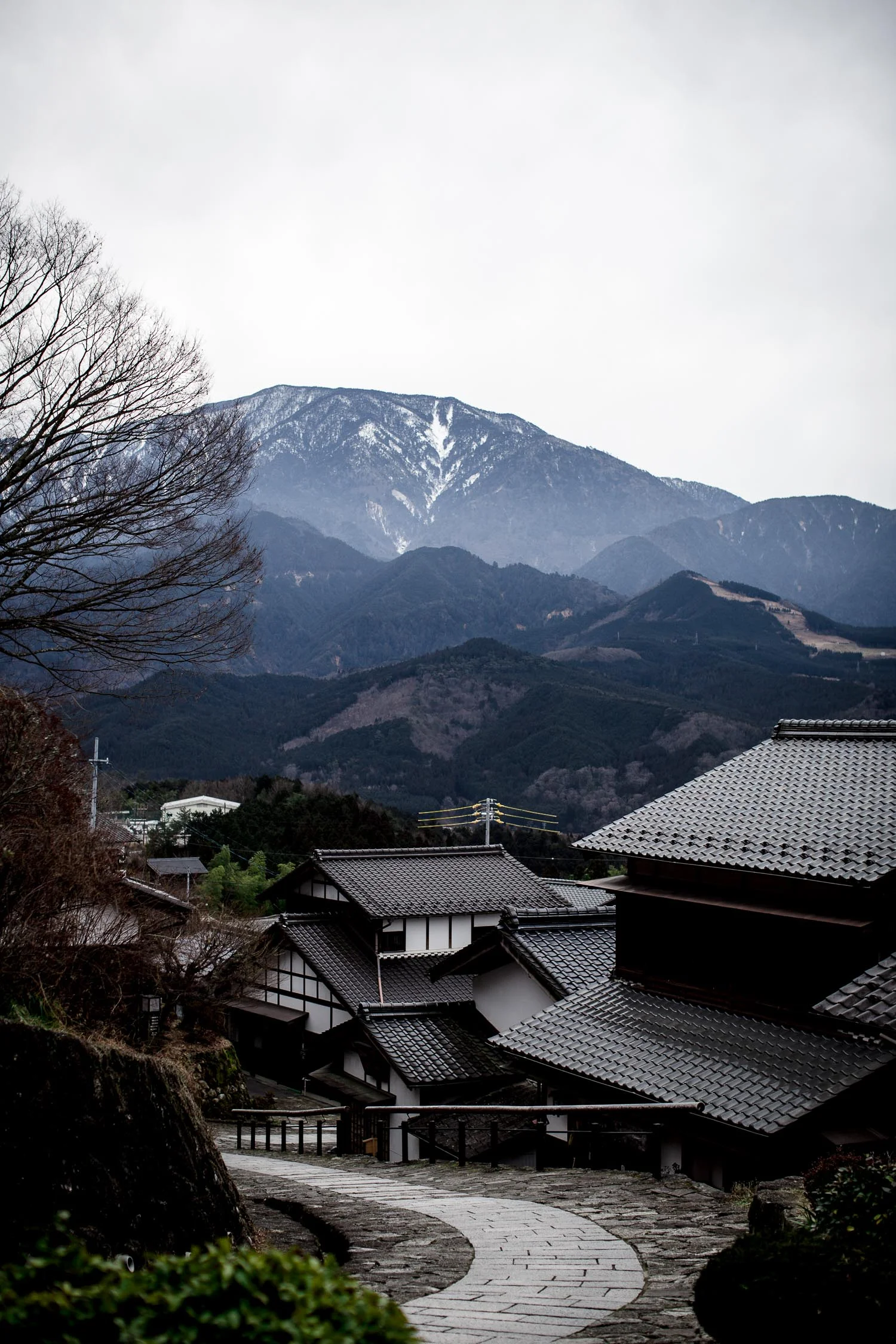 Japan mountain village