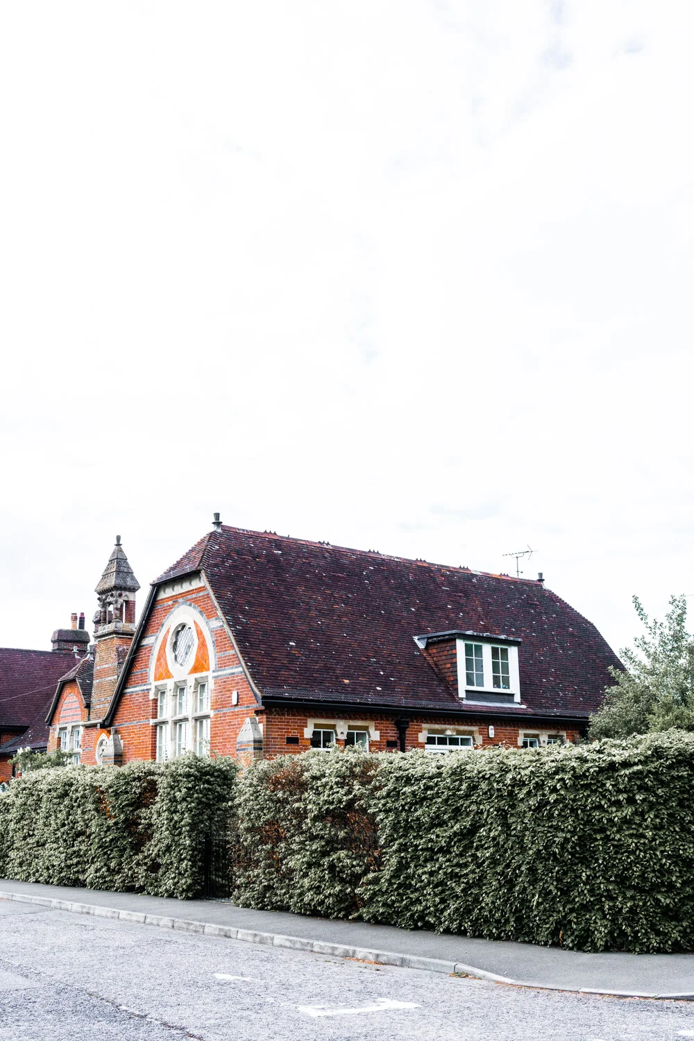 View of the house from the road. Still can’t believe I live here.