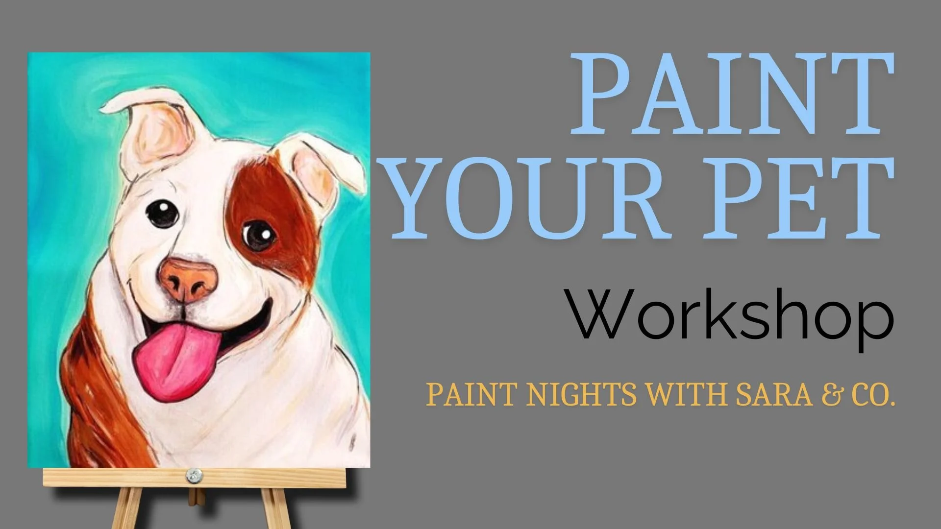 Paint Your Pet Workshop
