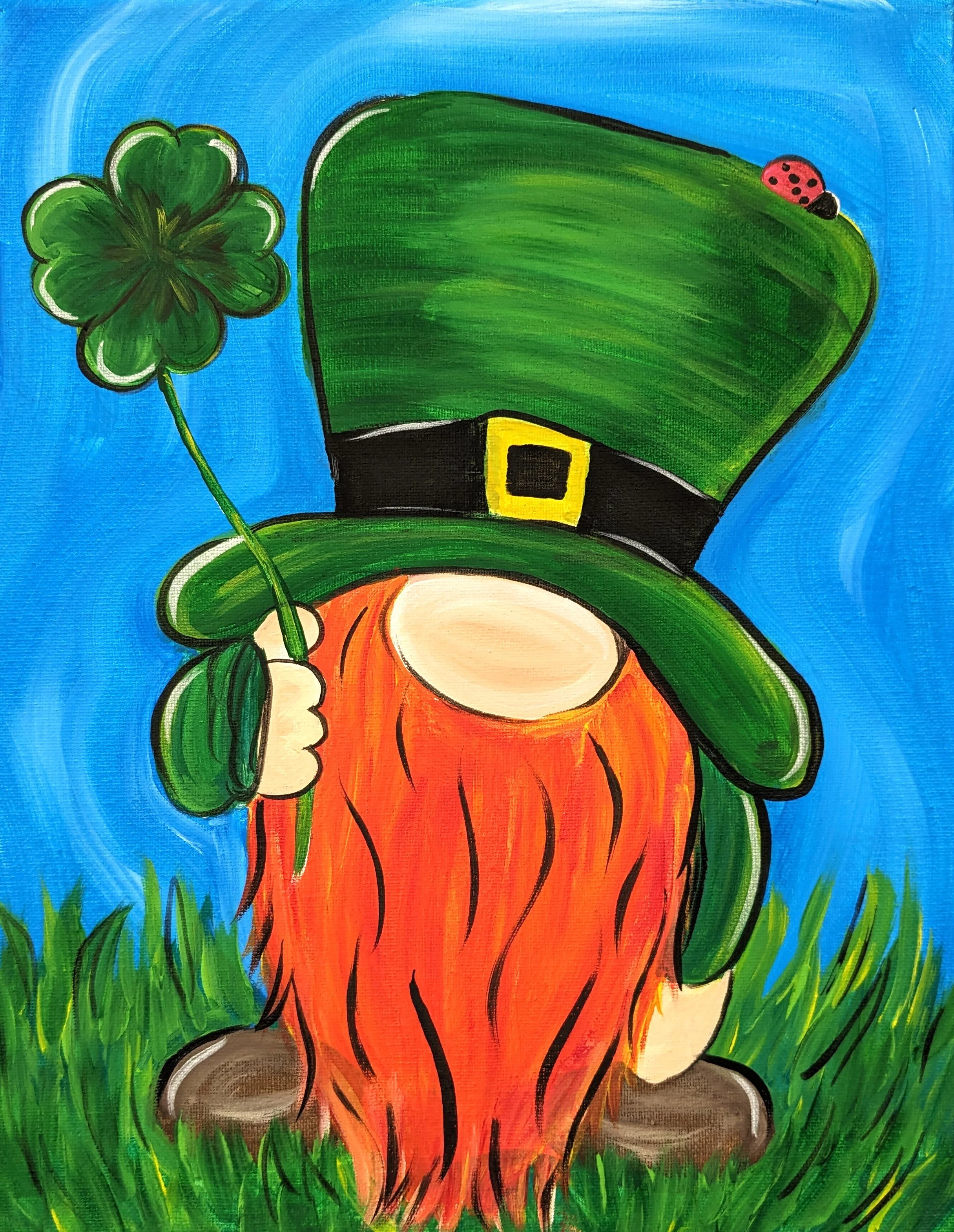 St. Patty's Day Gnome Paint Night