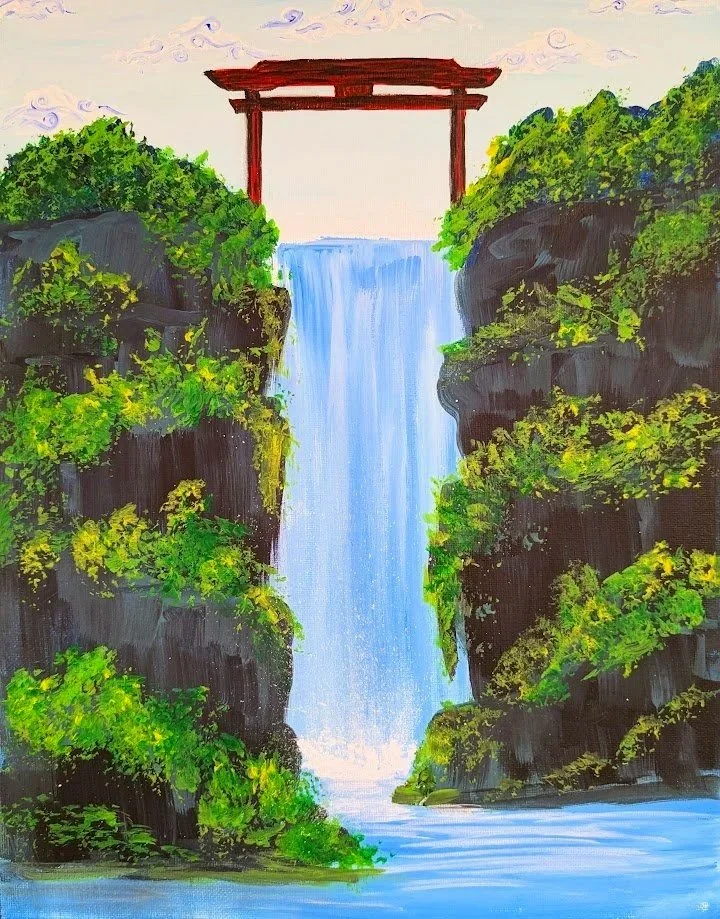 Torii Falls Paint Night