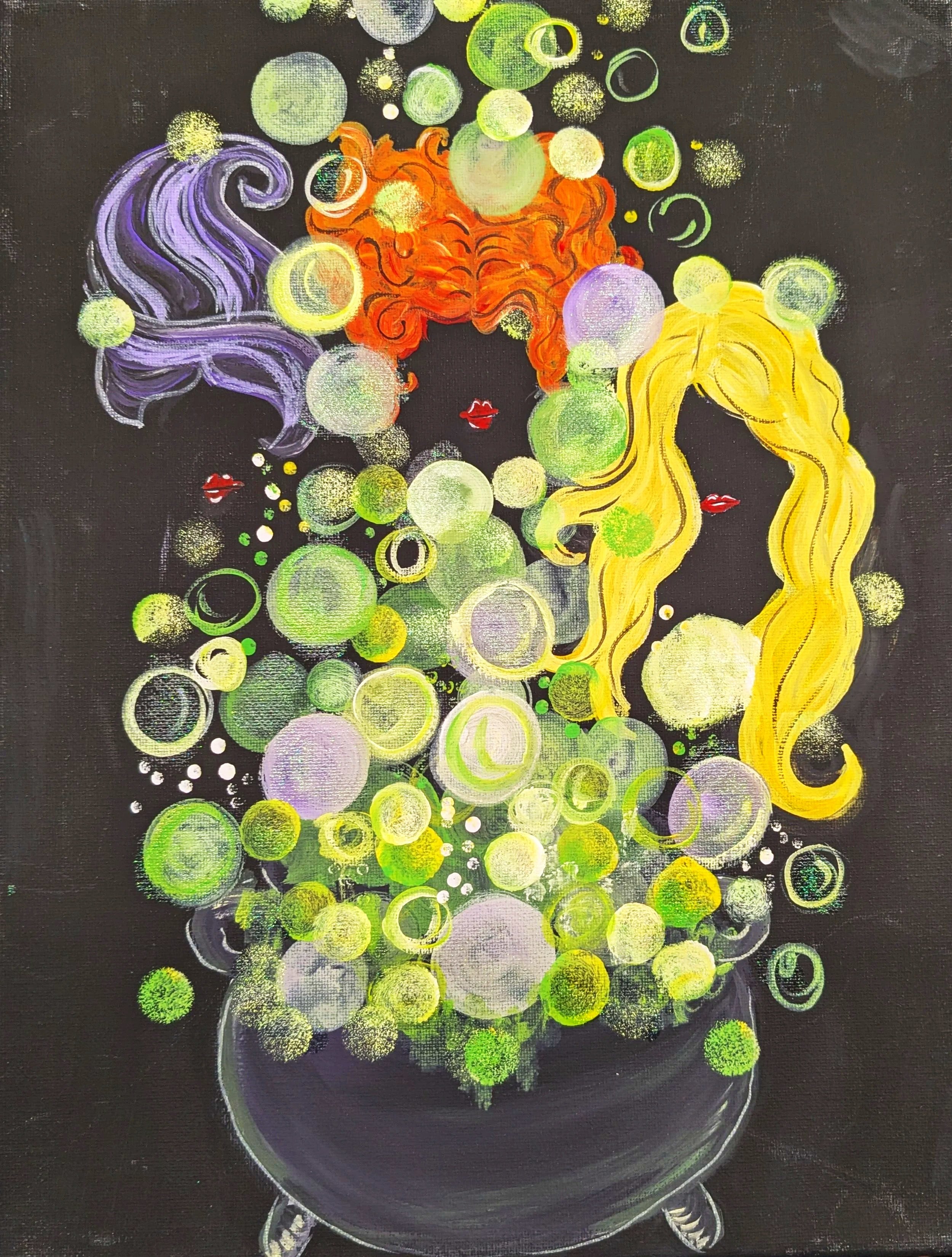 Sanderson Sisters Paint Night