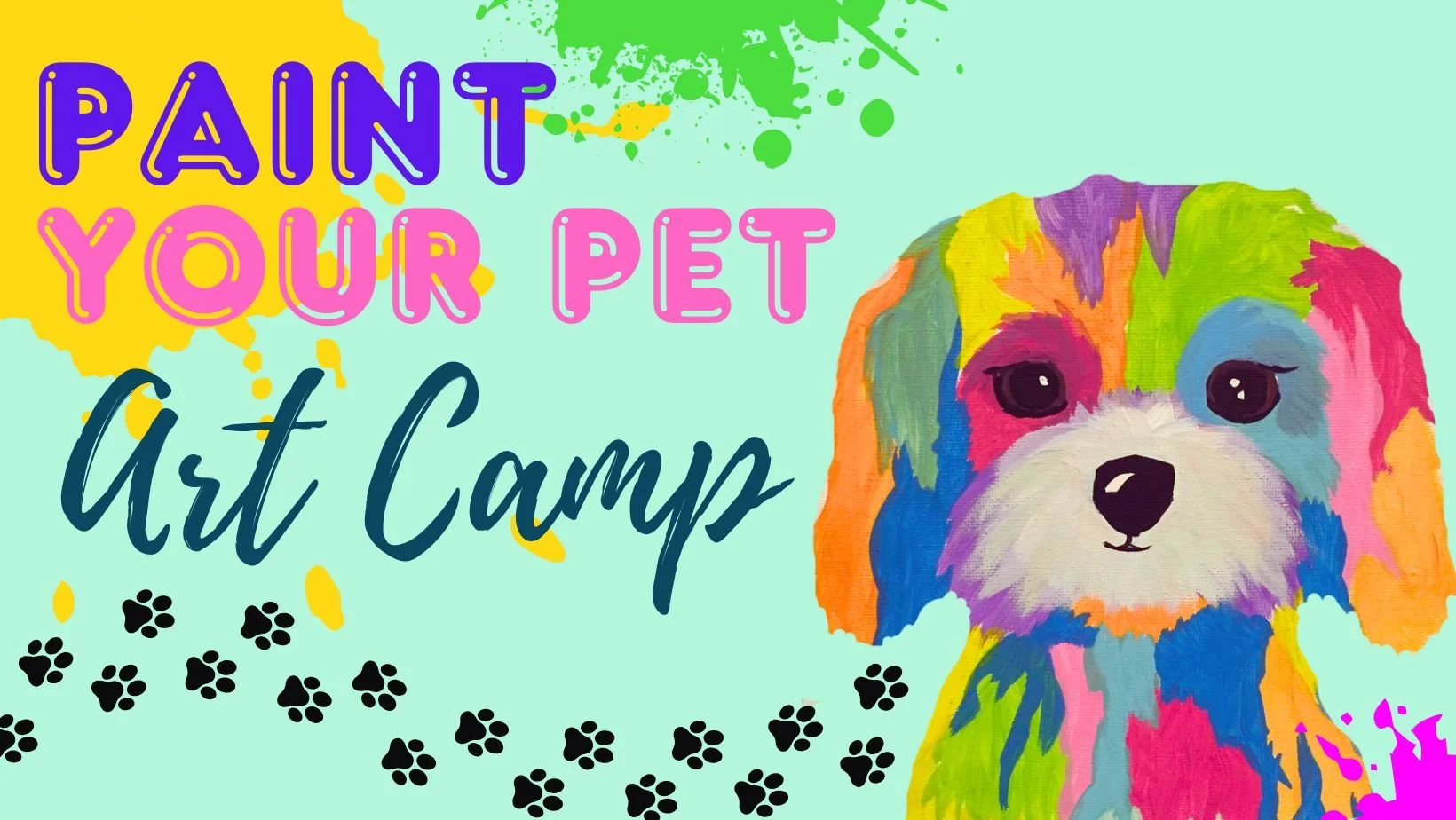 Paint Your Pet Art Camp