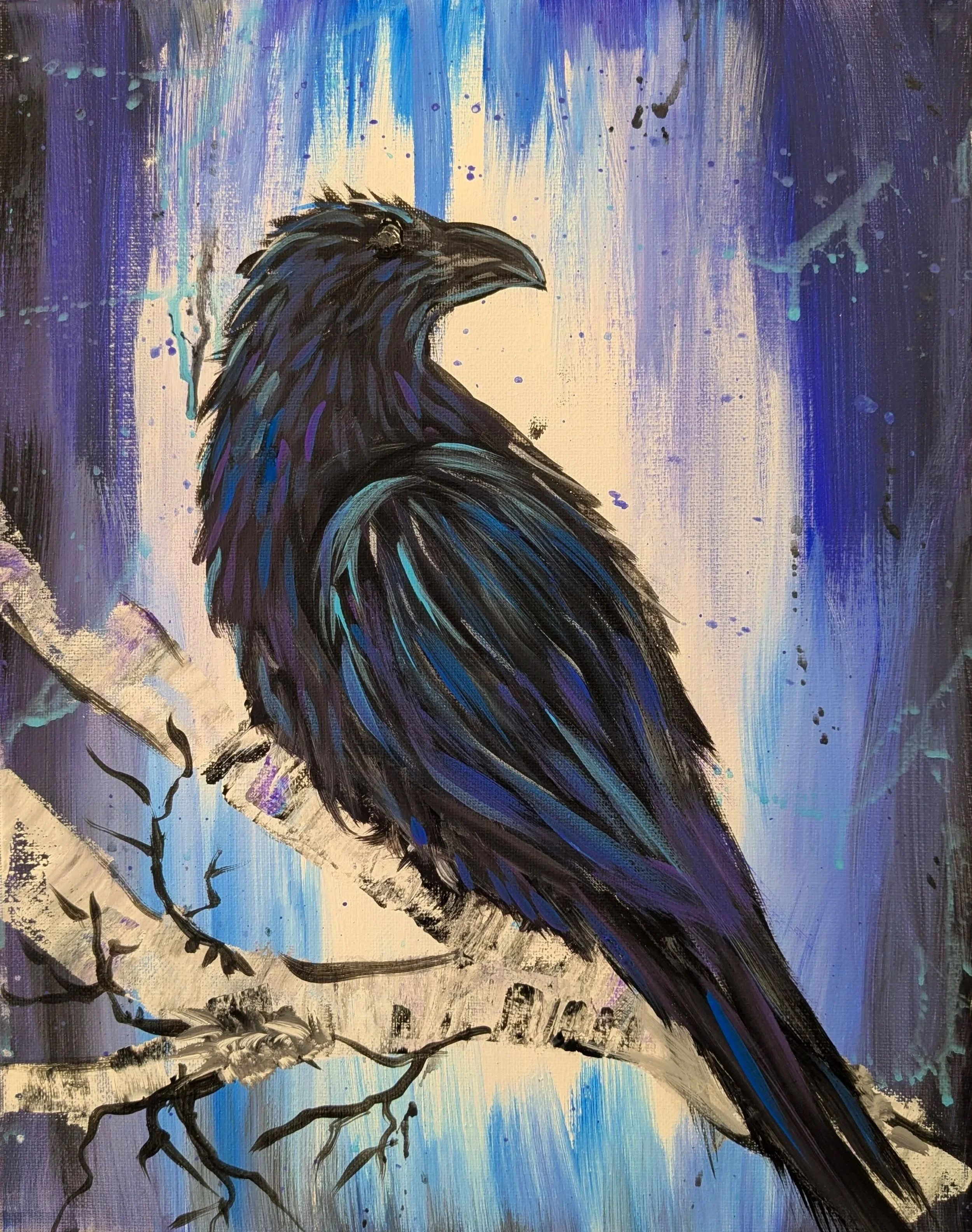 Raven Paint Night