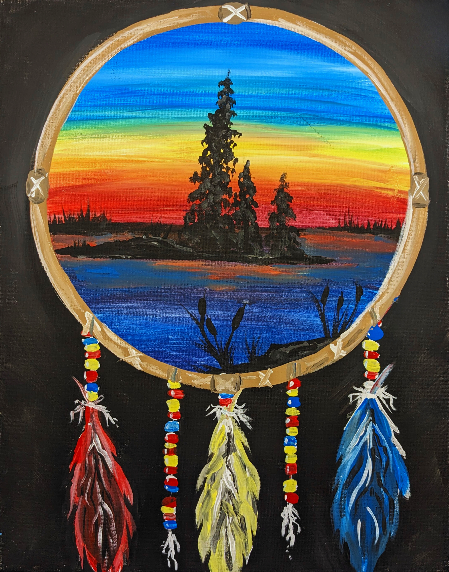 Alaskan Dream Catcher Paint Night