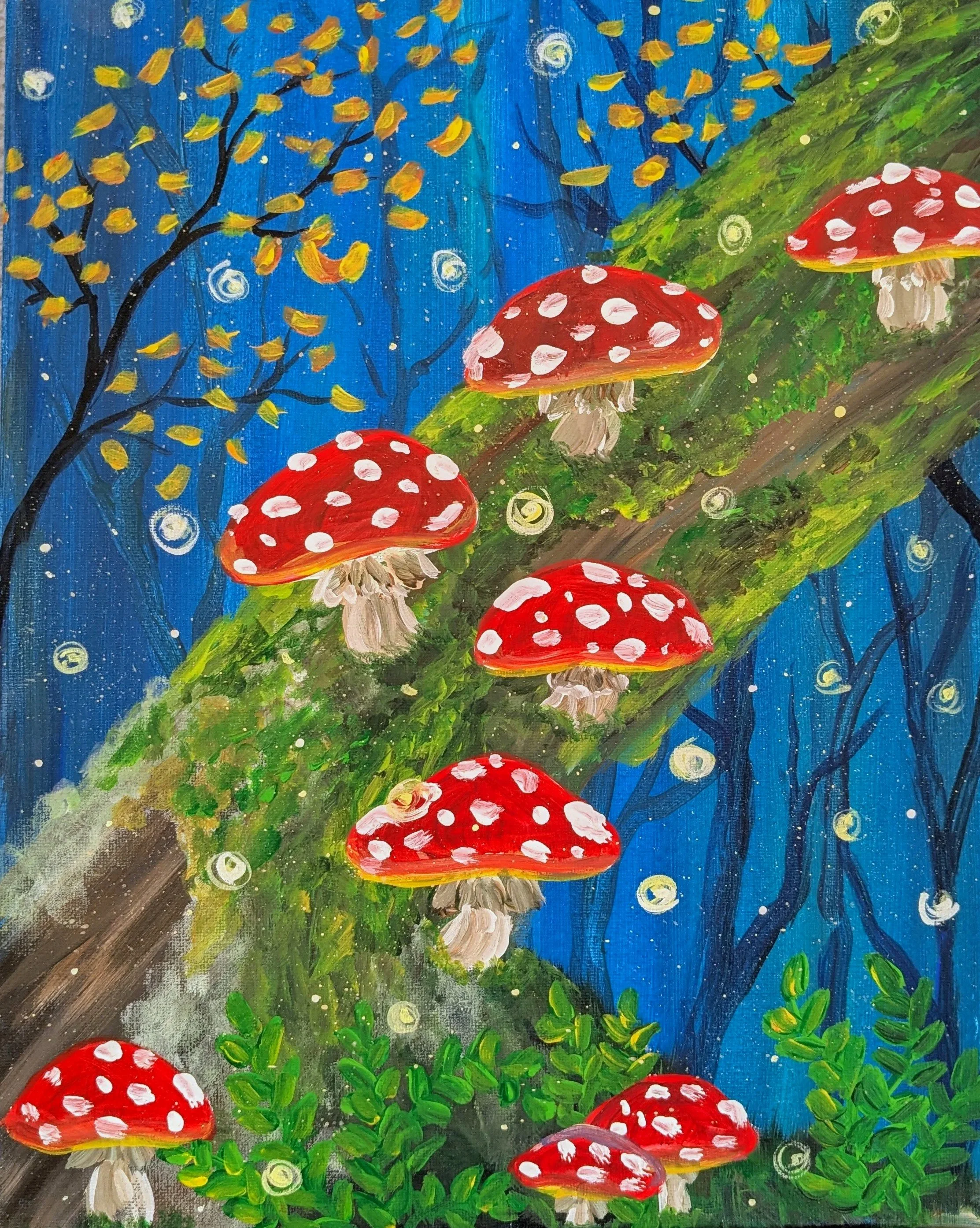 Forest Floor Paint Class