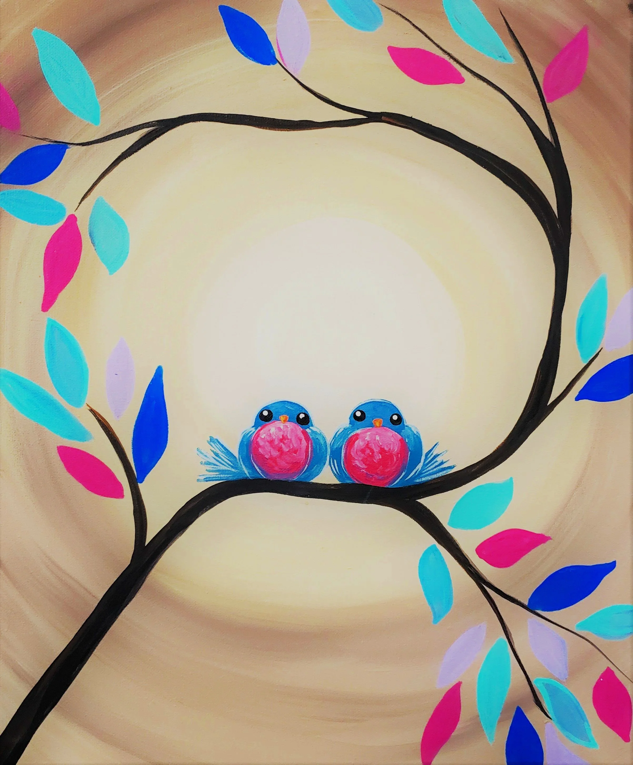 Love Birds Paint Class