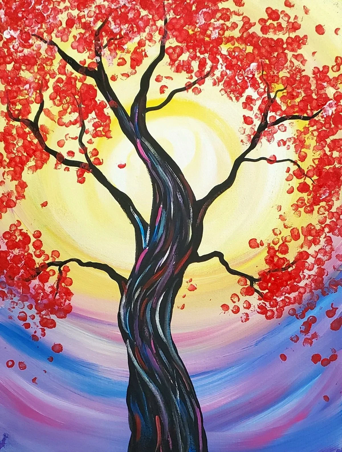 Gratitude Tree Paint Night