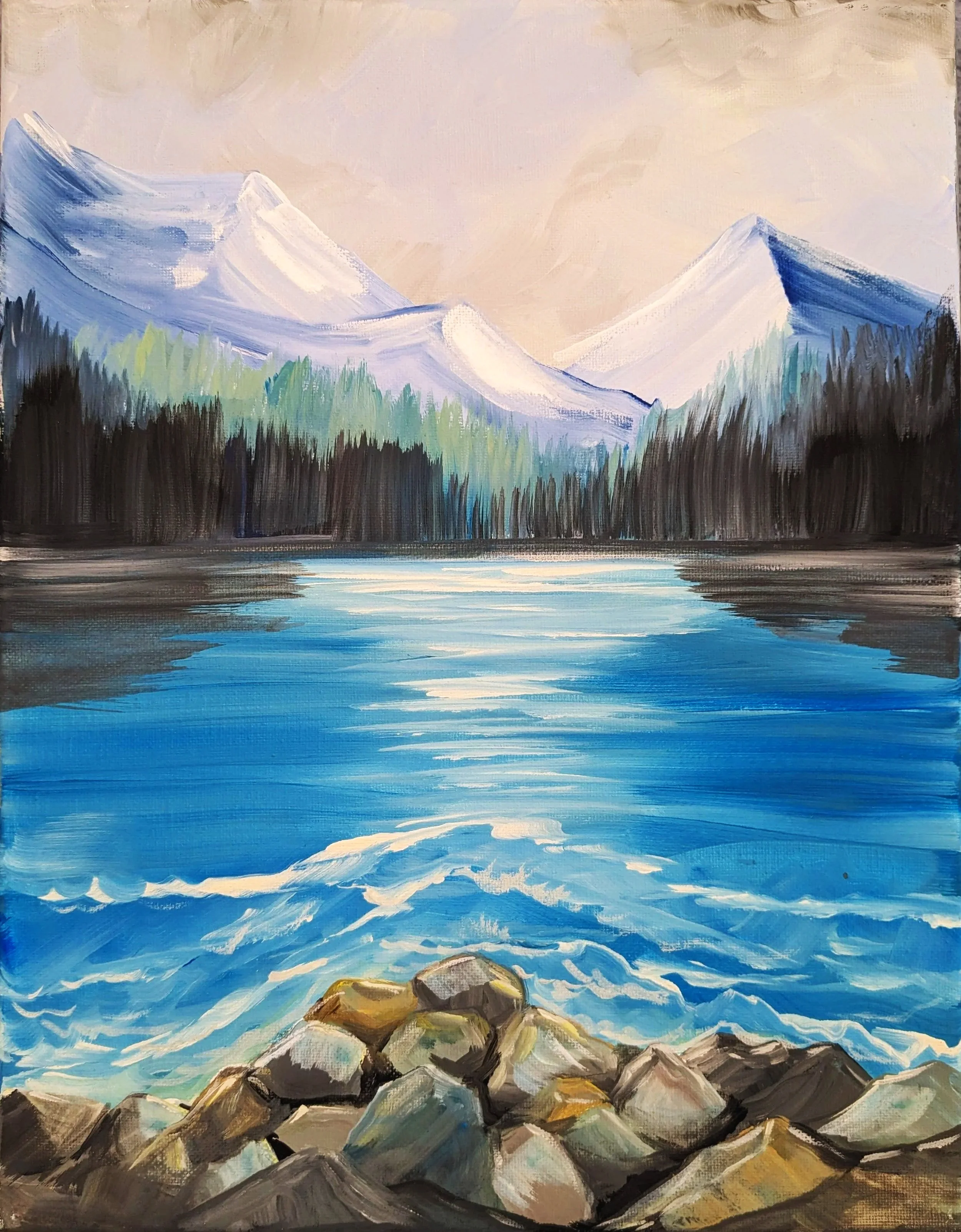 Rivers Edge Paint Night