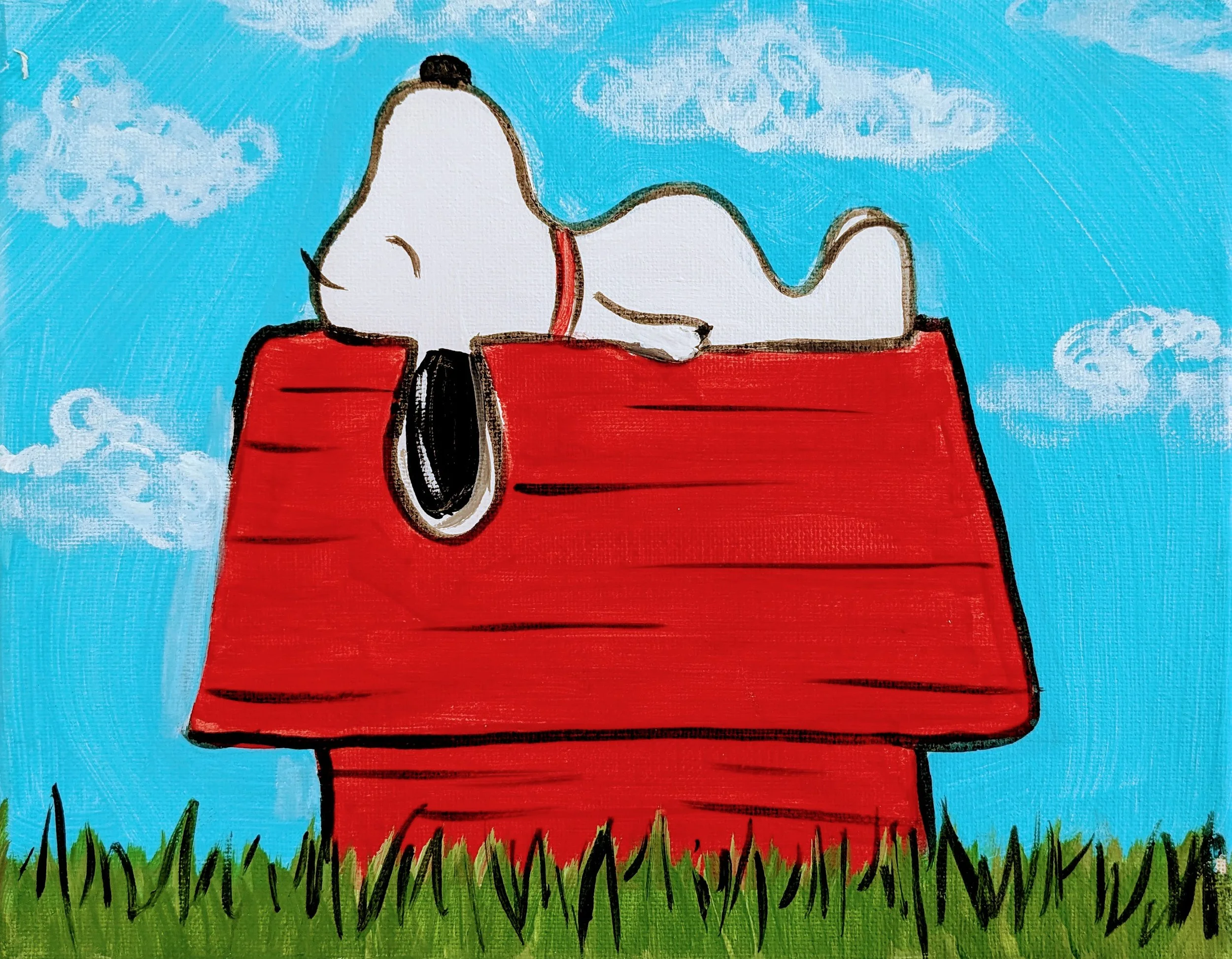 Snoopy Paint Class