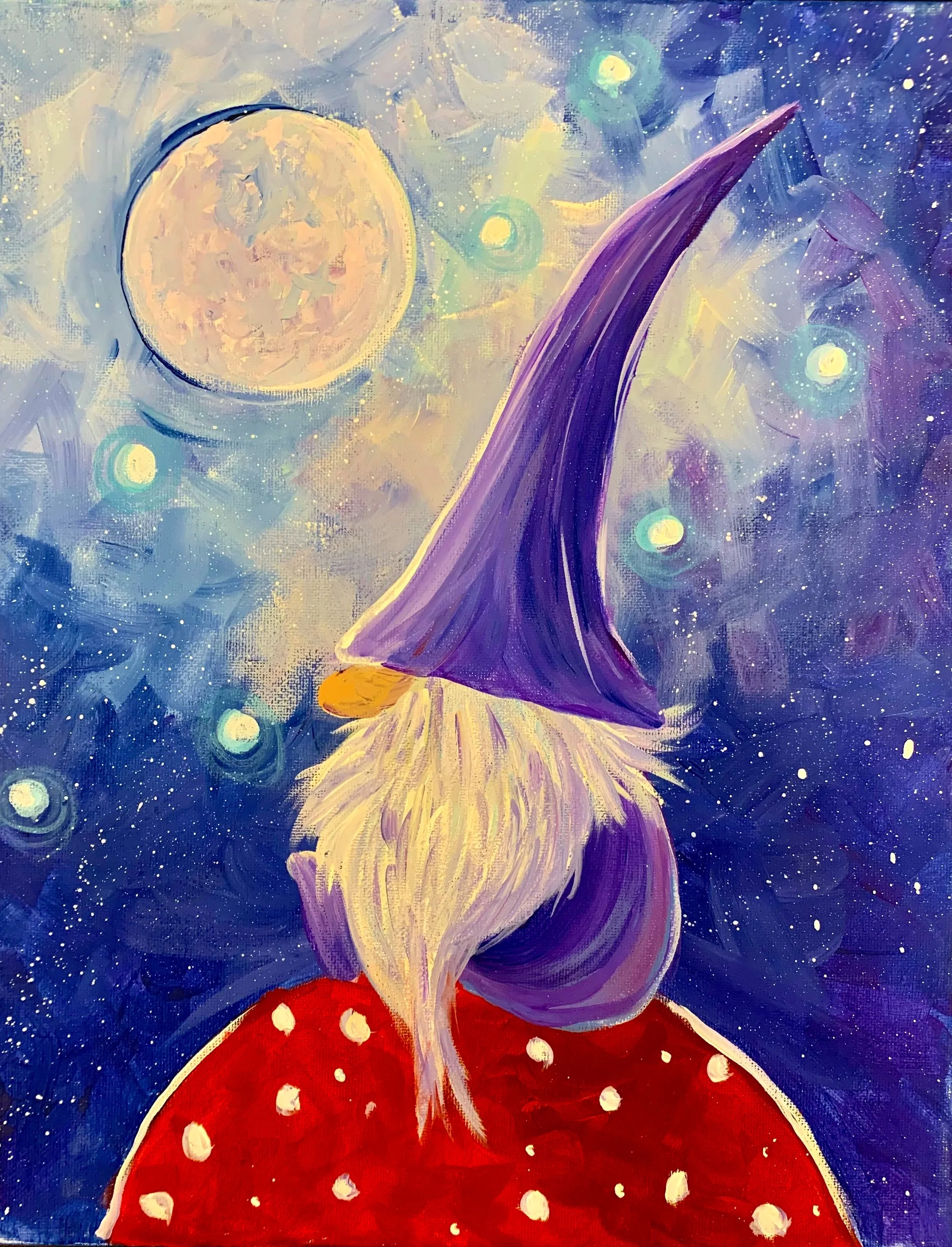 Goodnight Gnome Paint Night