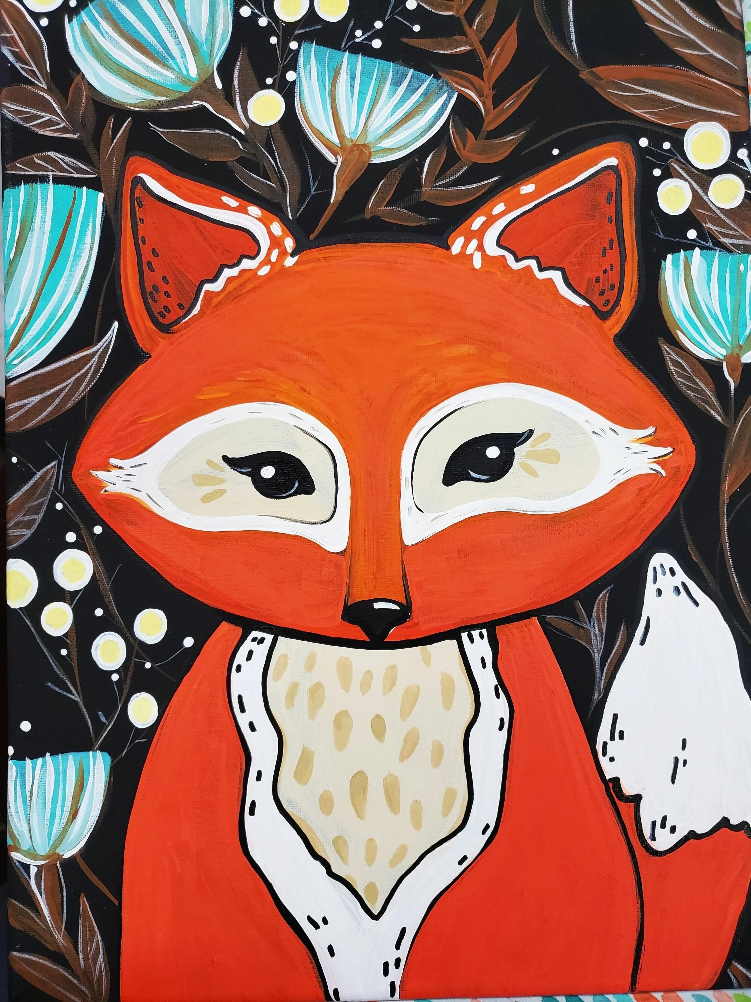 11/15 7PM Clever Fox Paint Night — Paint Nights With Sara & Co.