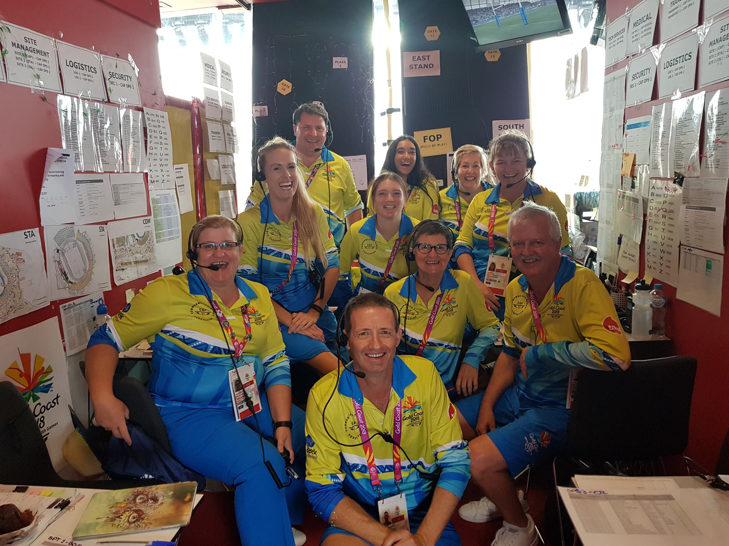 Danielle joins the Comms team at the 2018 Commonwealth Games