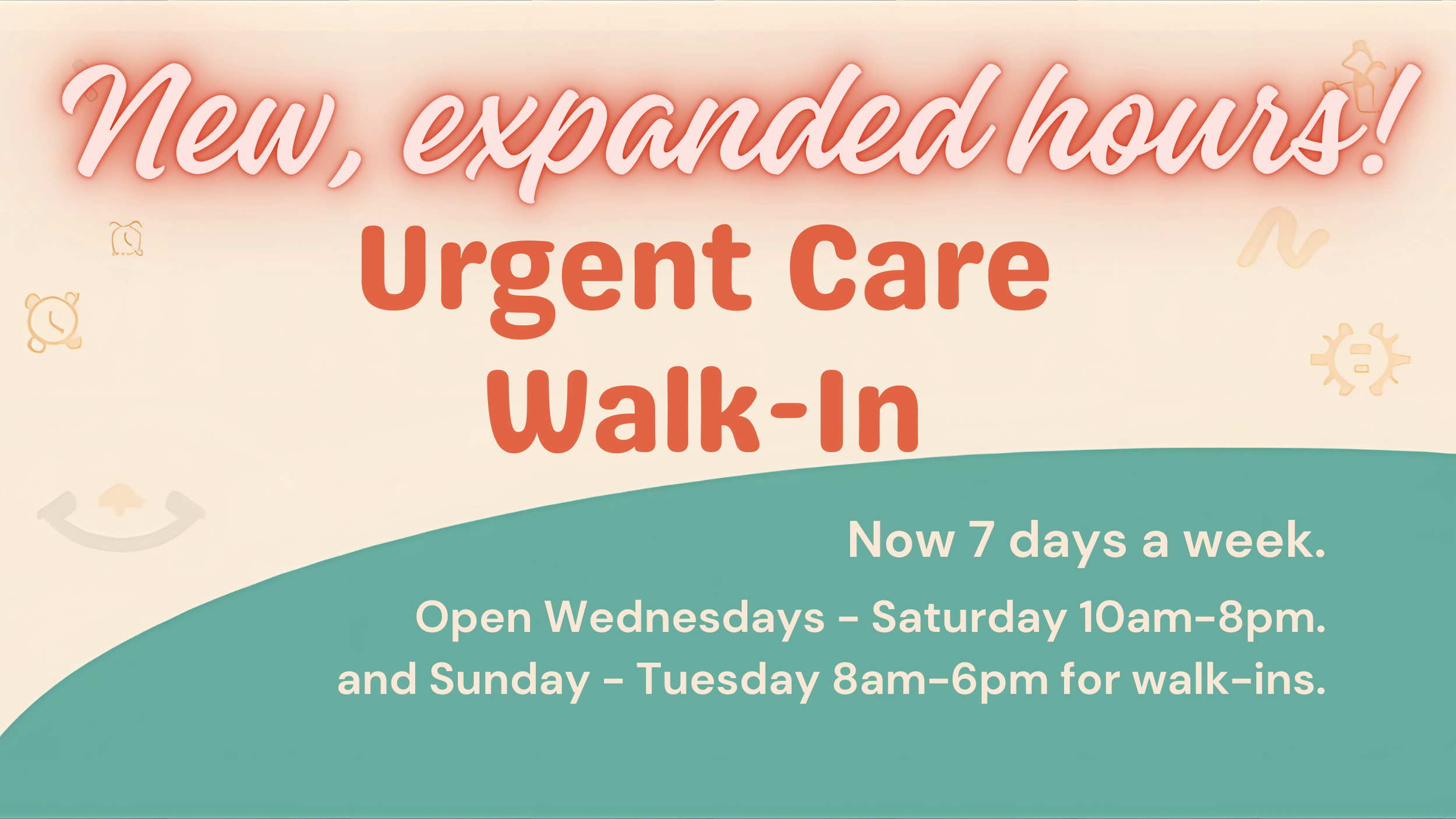 Urgent Care Banner with Burnt Orange and Sky Blue.png