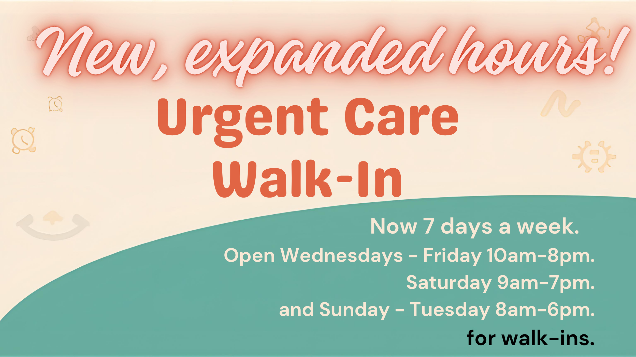 Urgent Care Banner with Burnt Orange and Sky Blue.png