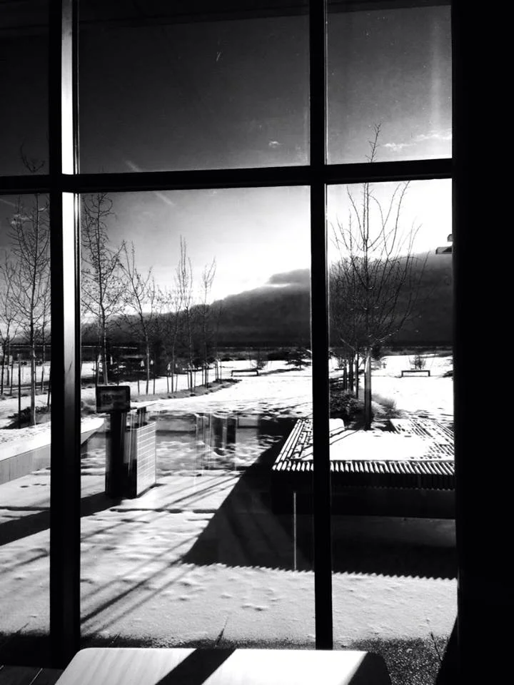 Fort McMurray, Alberta, just landed